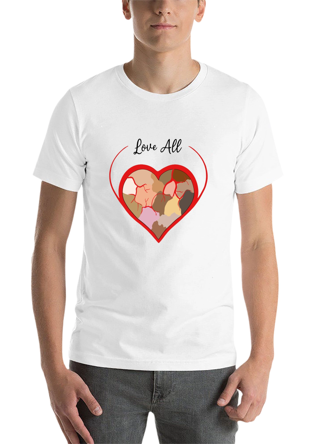 Black Love All Diversity T-Shirt view 14