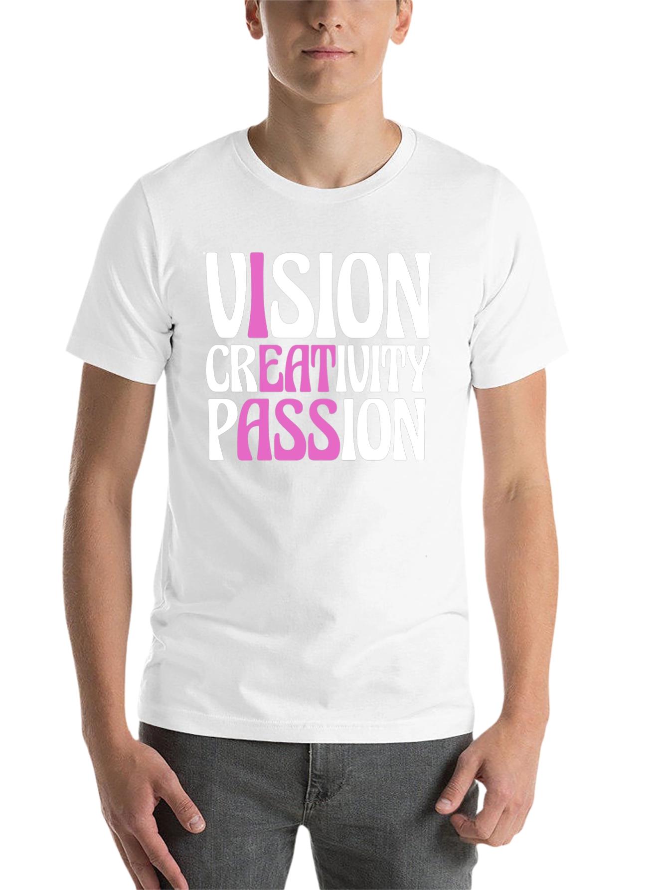 Black Vision Creativity Passion T-Shirt view 14
