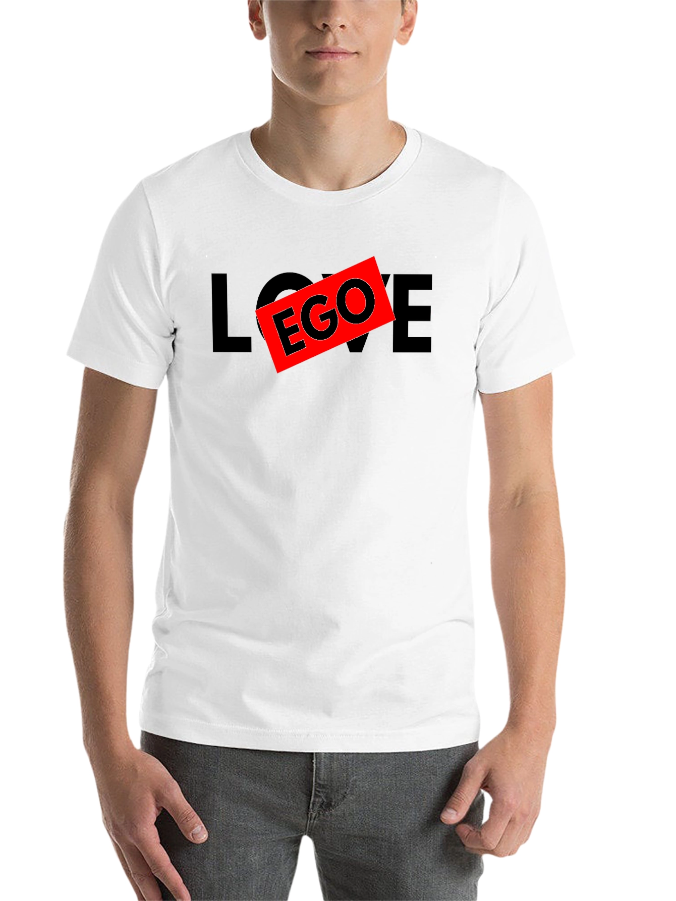 Black Love Over Ego Graphic T-Shirt view 14
