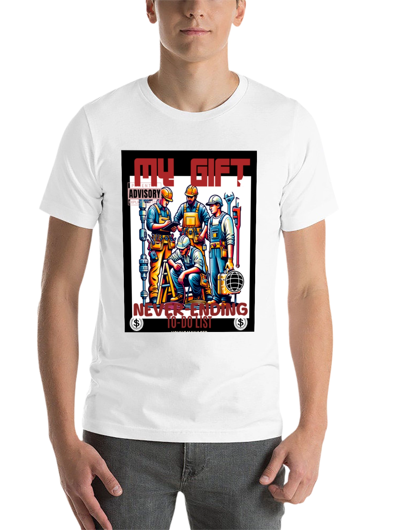 Black My Gift: Never Ending To-Do List Graphic Tee view 14