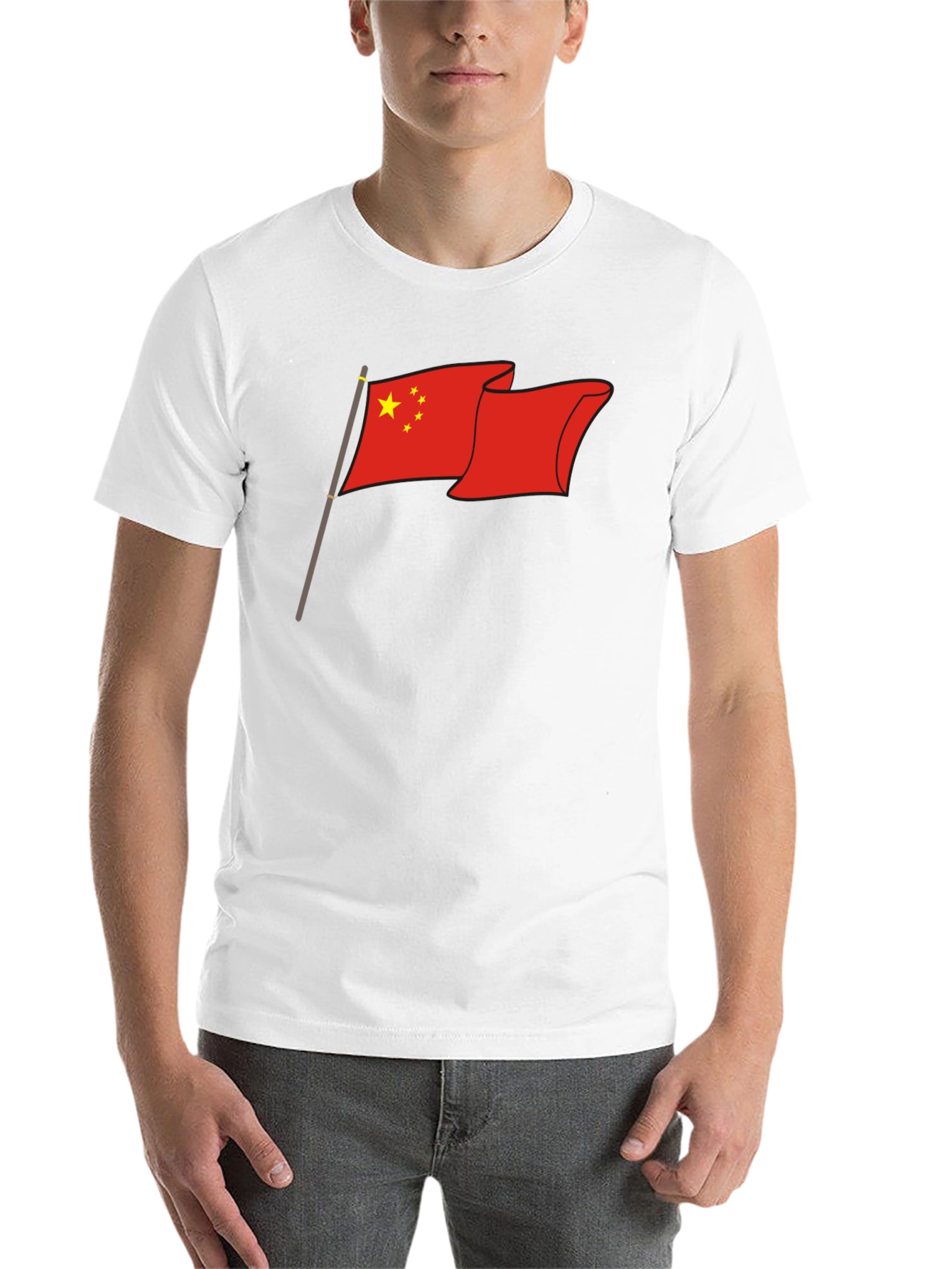 China Flag Graphic T-Shirt - Patriotic Tee - 14
