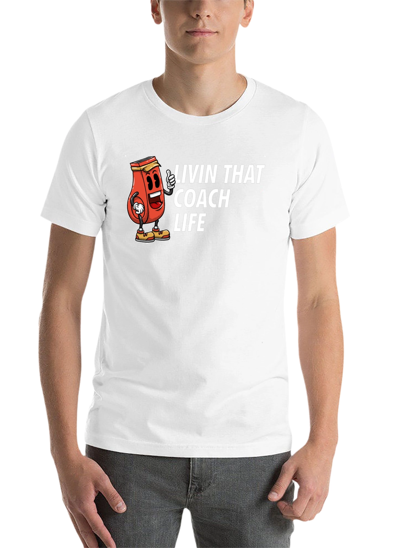 Black Livin' That Coach Life T-Shirt view 14