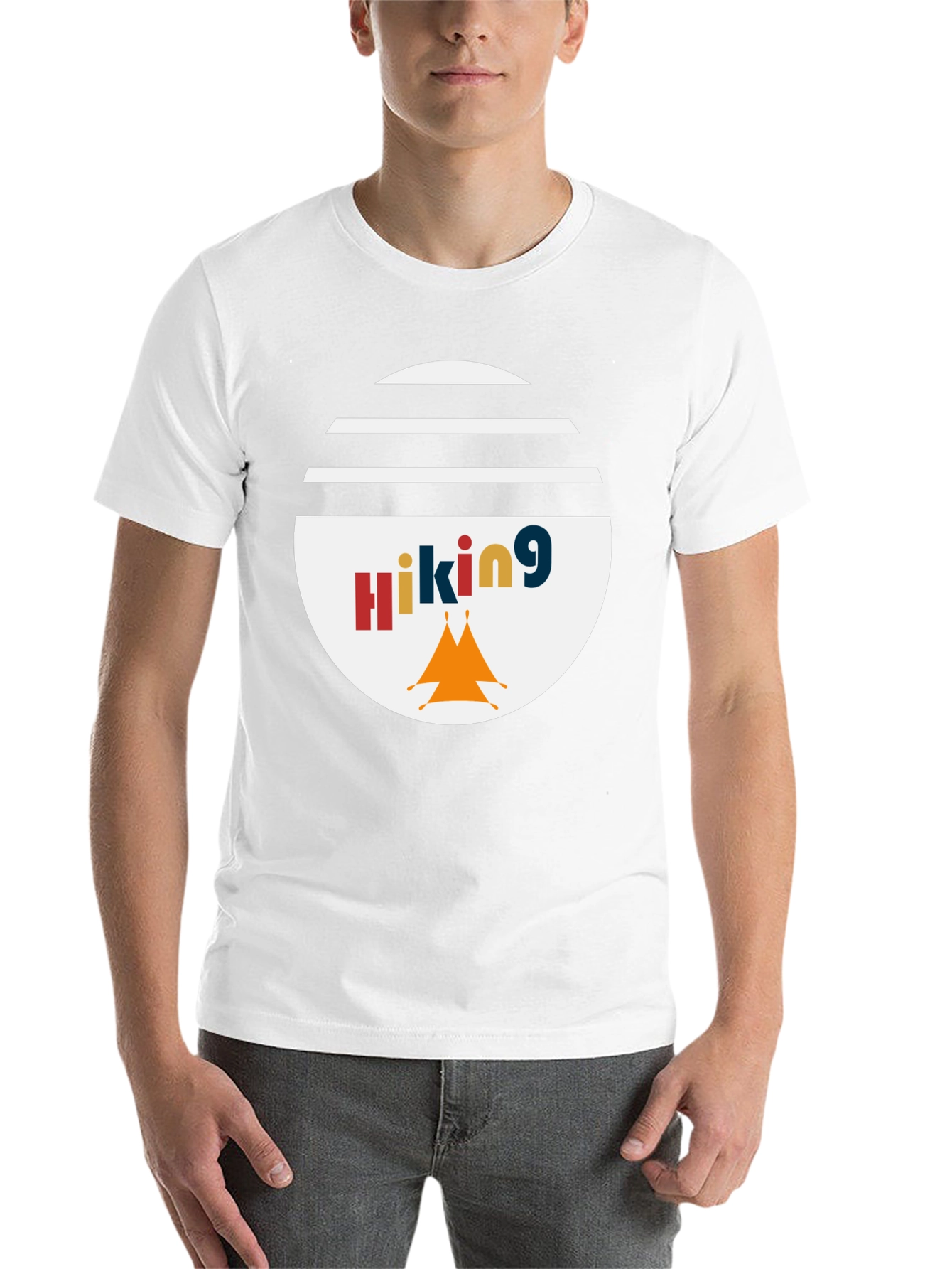 Black Hiking Graphic Tee - Adventure Awaits! view 14