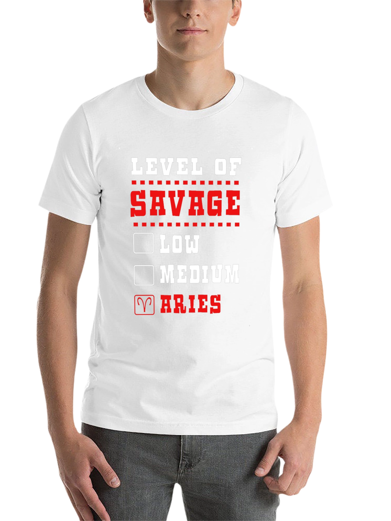 Black Level of Savage Aries T-Shirt view 14