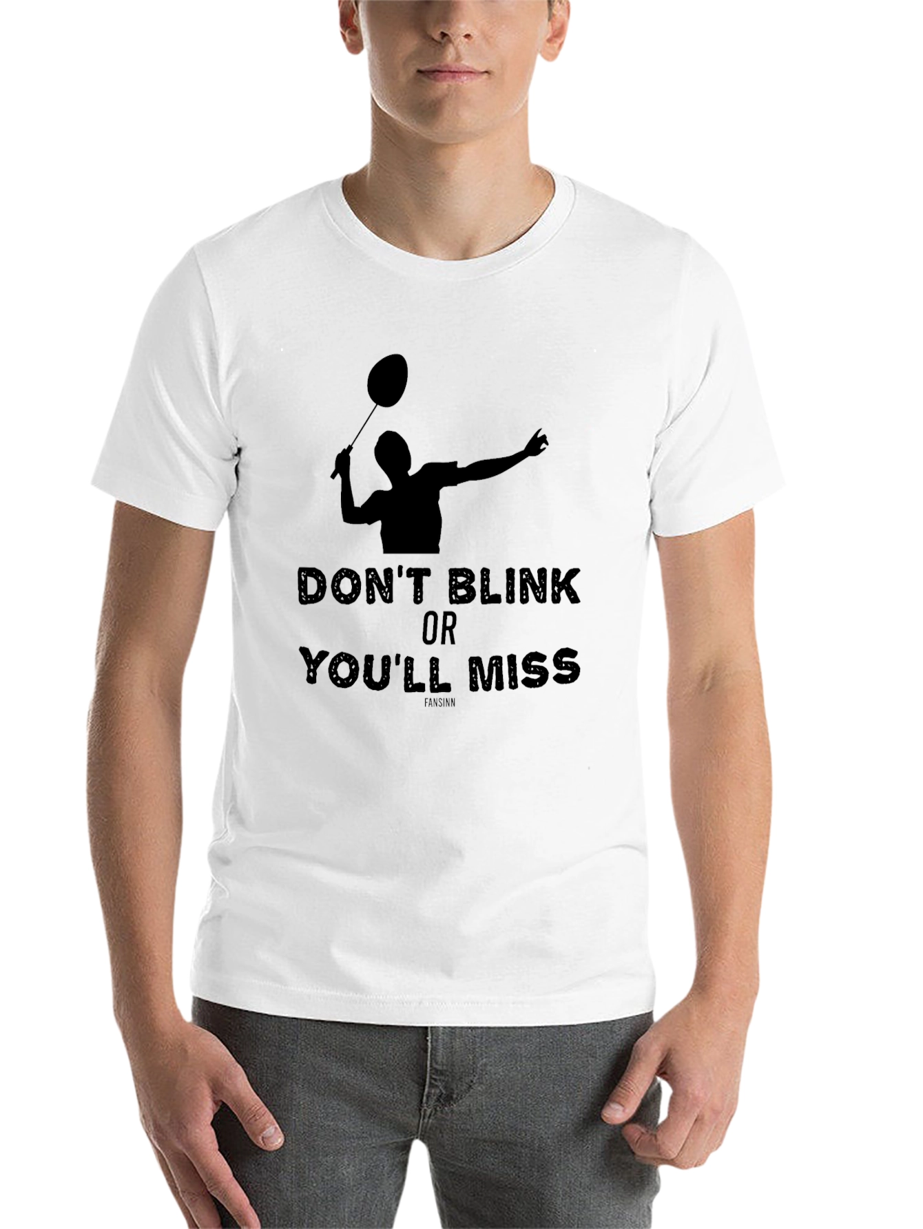 Black Don't Blink T-Shirt view 14