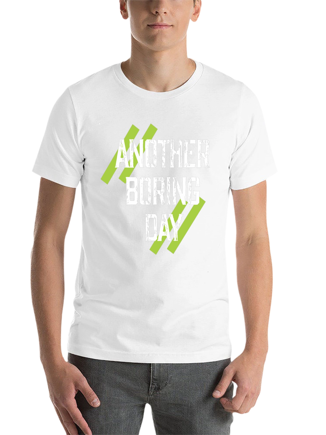Black Another Boring Day Graphic T-Shirt - Black view 14