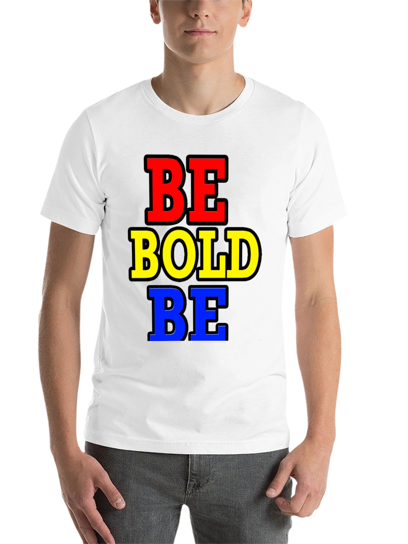 Black Be Bold Black T-Shirt view 14