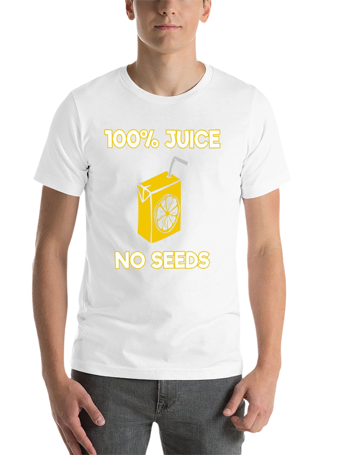 Black 100% Juice No Seeds T-Shirt view 14