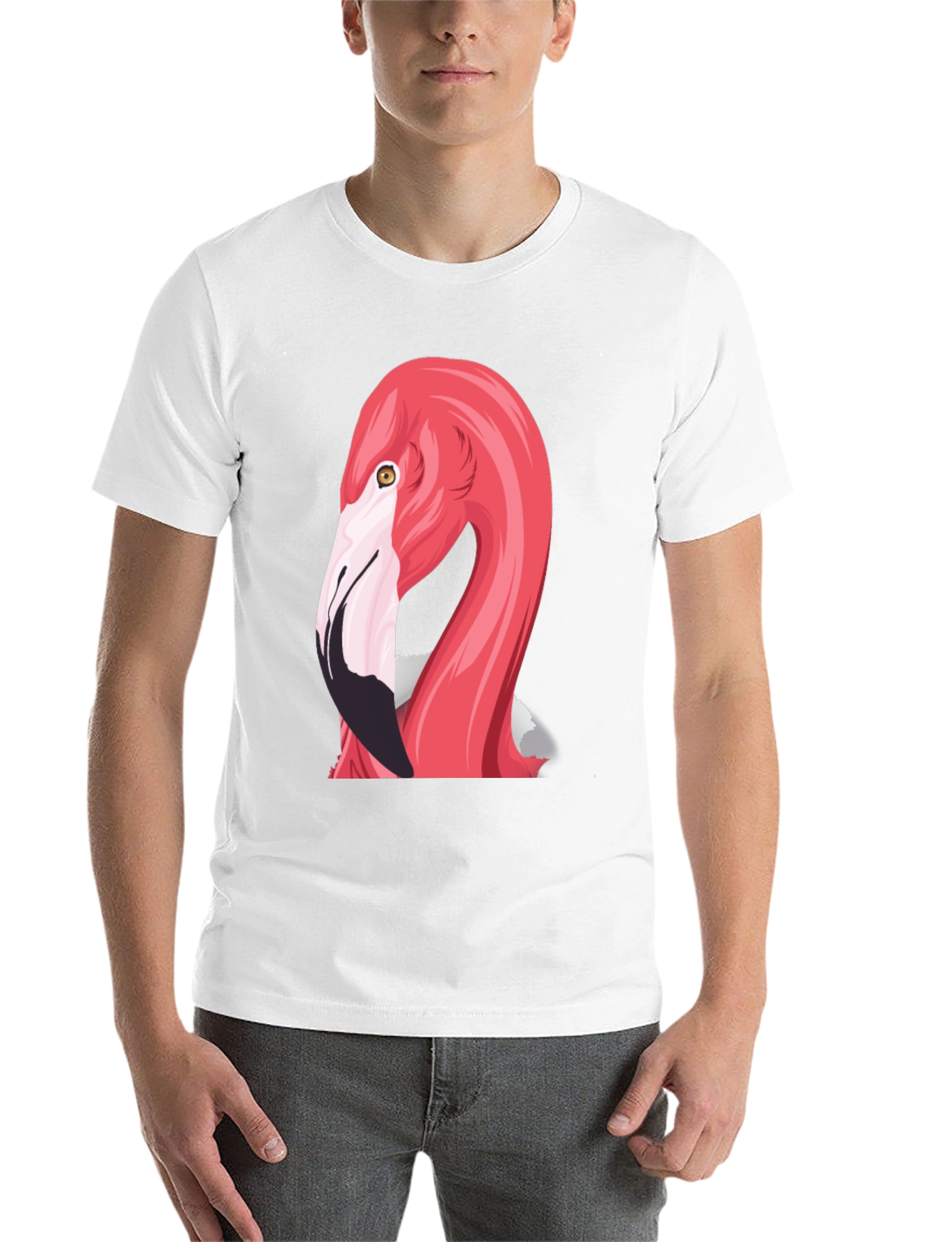 Black Flamingo Graphic Tee - Stylish & Unique Design view 14