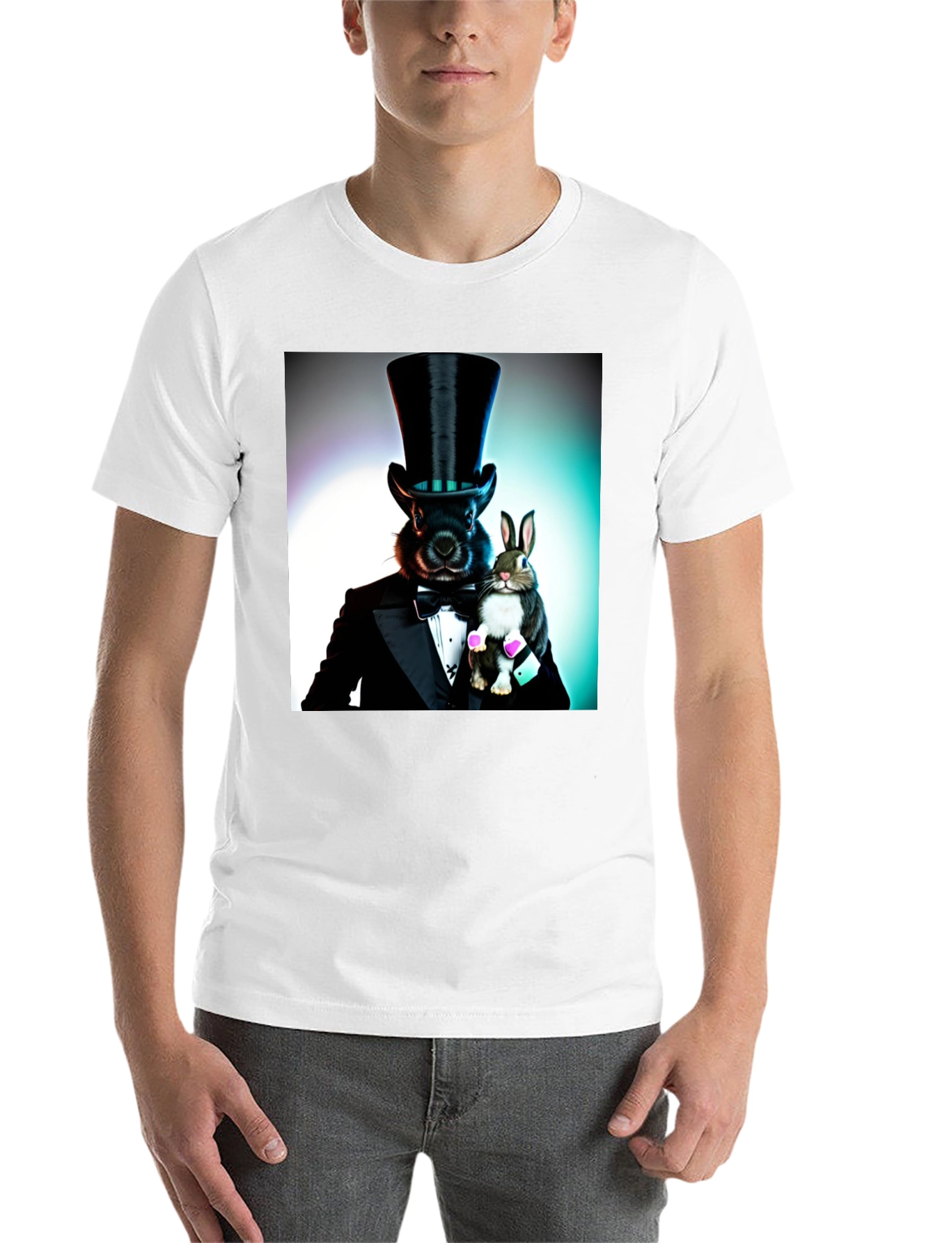 Black Magical Rabbit Tee view 14