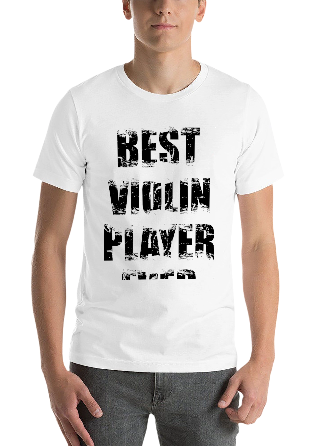 Black Best Violin Player Ever T-Shirt, Music Lover Tee view 14