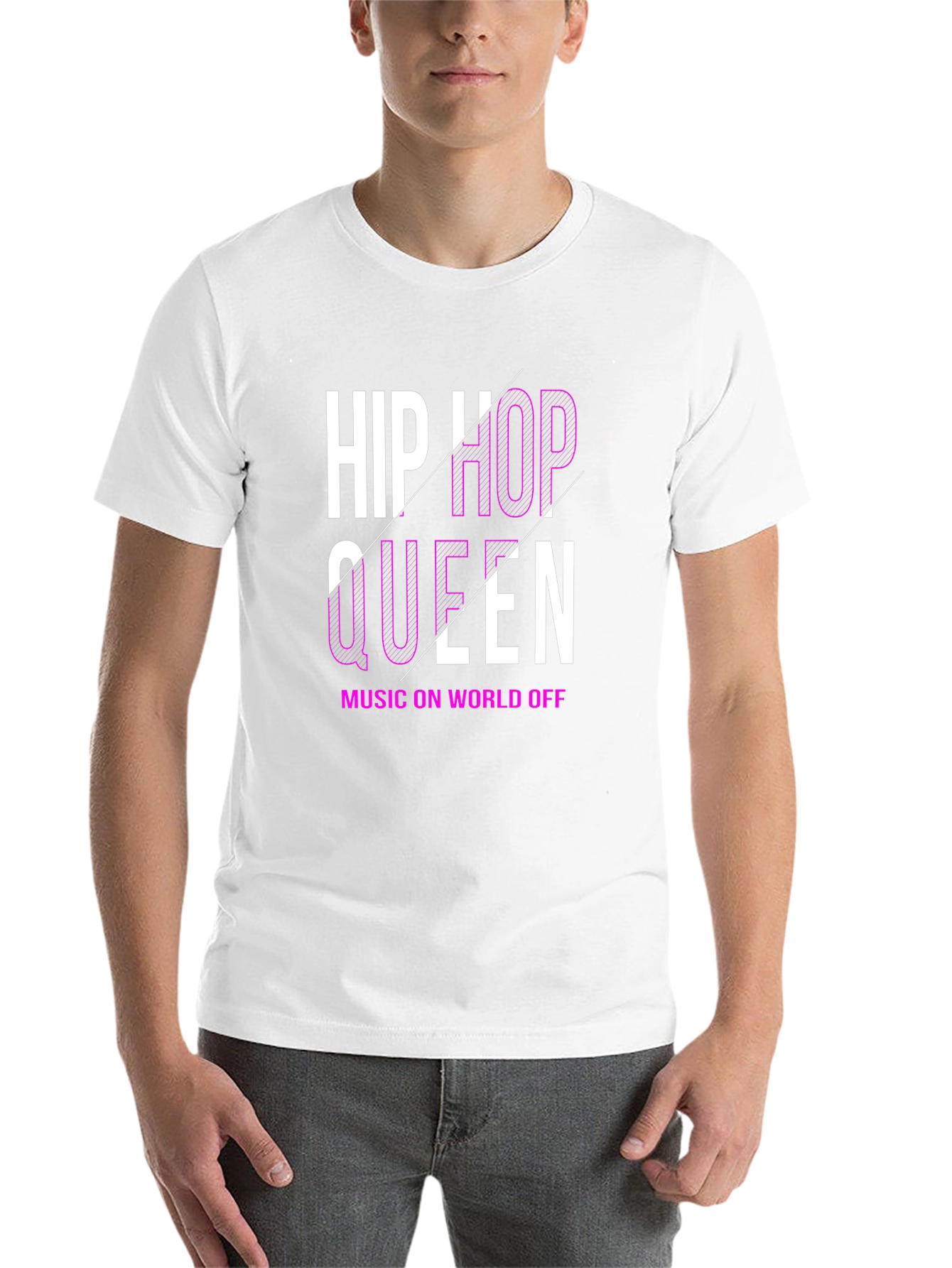 Black Hip Hop Queen Graphic Tee view 14