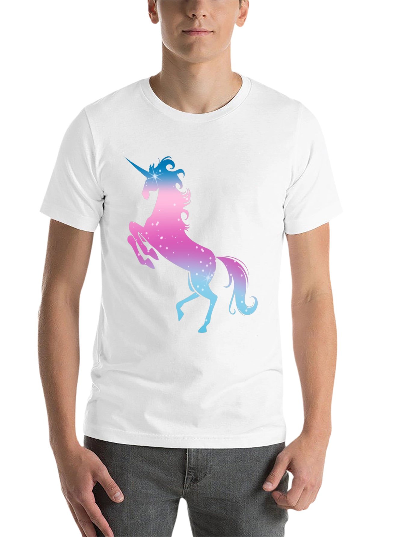 Black Unicorn Graphic Tee - Magical Design view 14