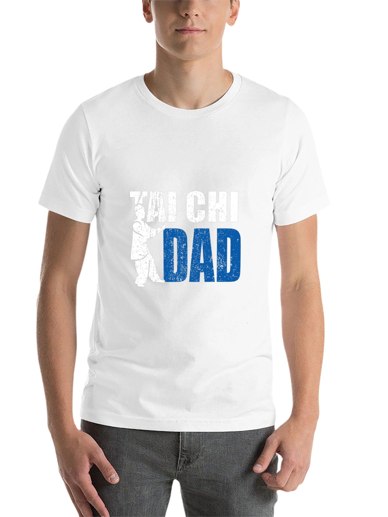 Black Tai Chi Dad Graphic T-Shirt view 14