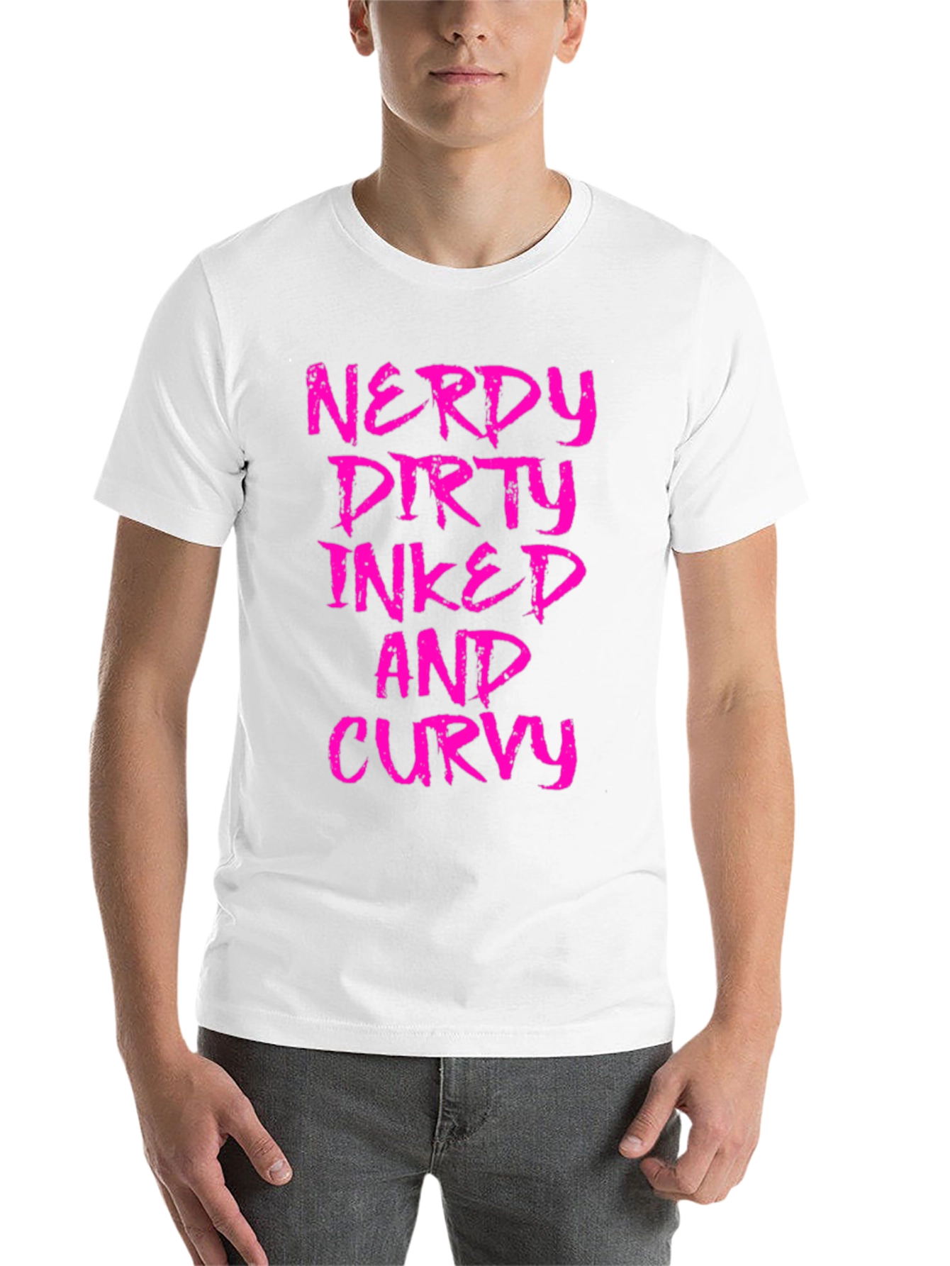 Nerdy Dirty Inked Curvy Graphic T-Shirt - 14
