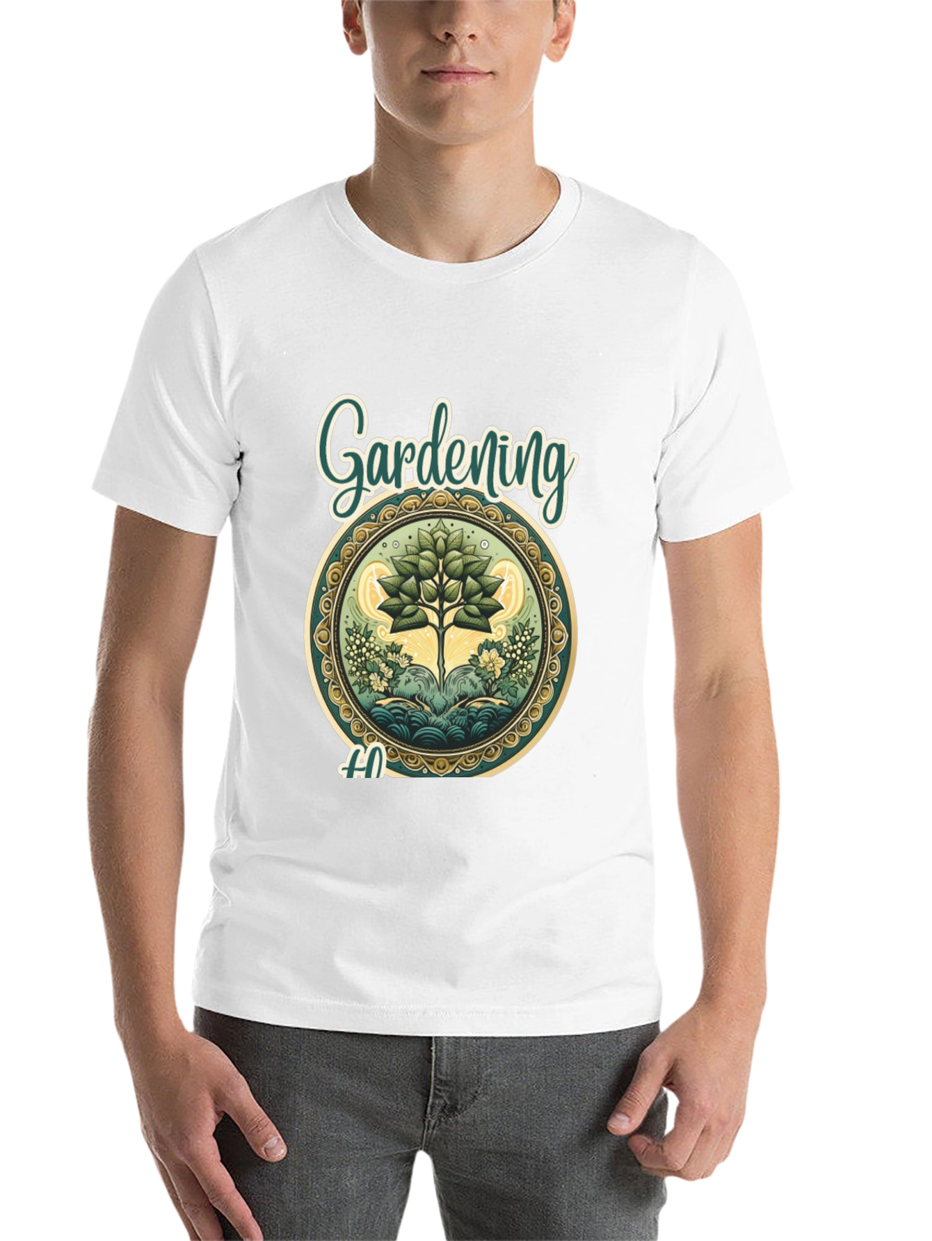 Black Gardening T-Shirt: Nature Lover's Tee view 14
