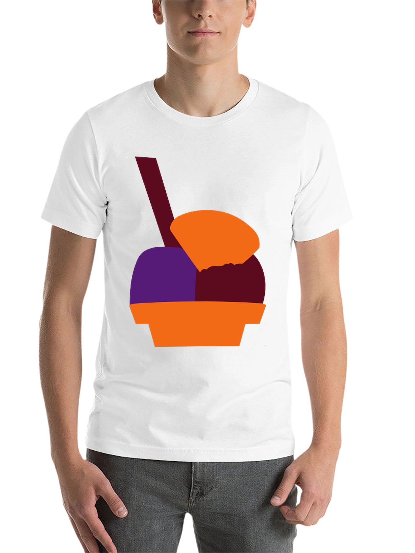 Black Fun Ice Cream Graphic Tee - Stylish and Unique Design view 14