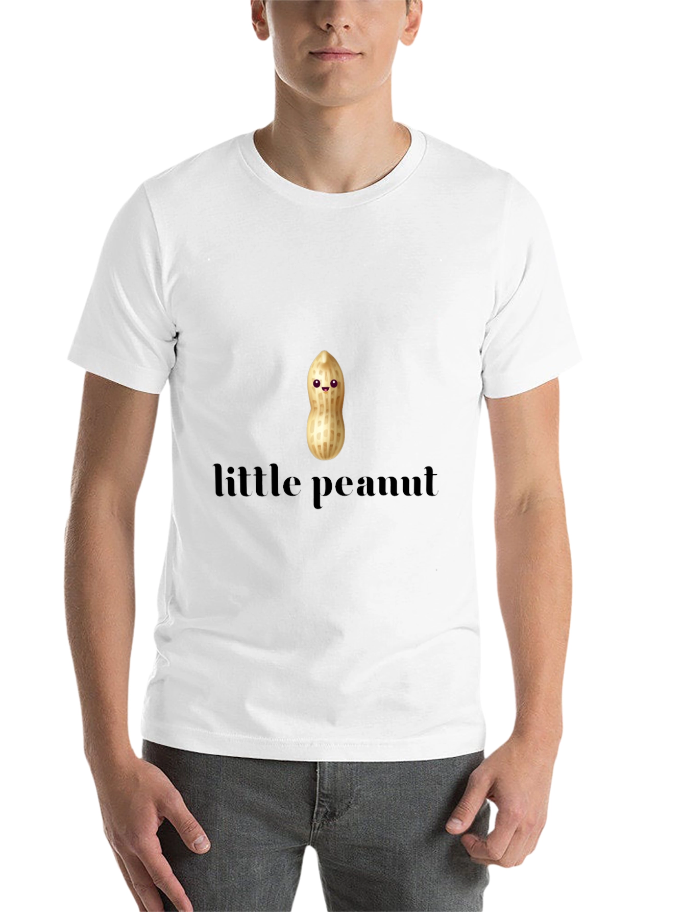 Black Little Peanut Graphic T-Shirt - Cute Unisex Tee view 14