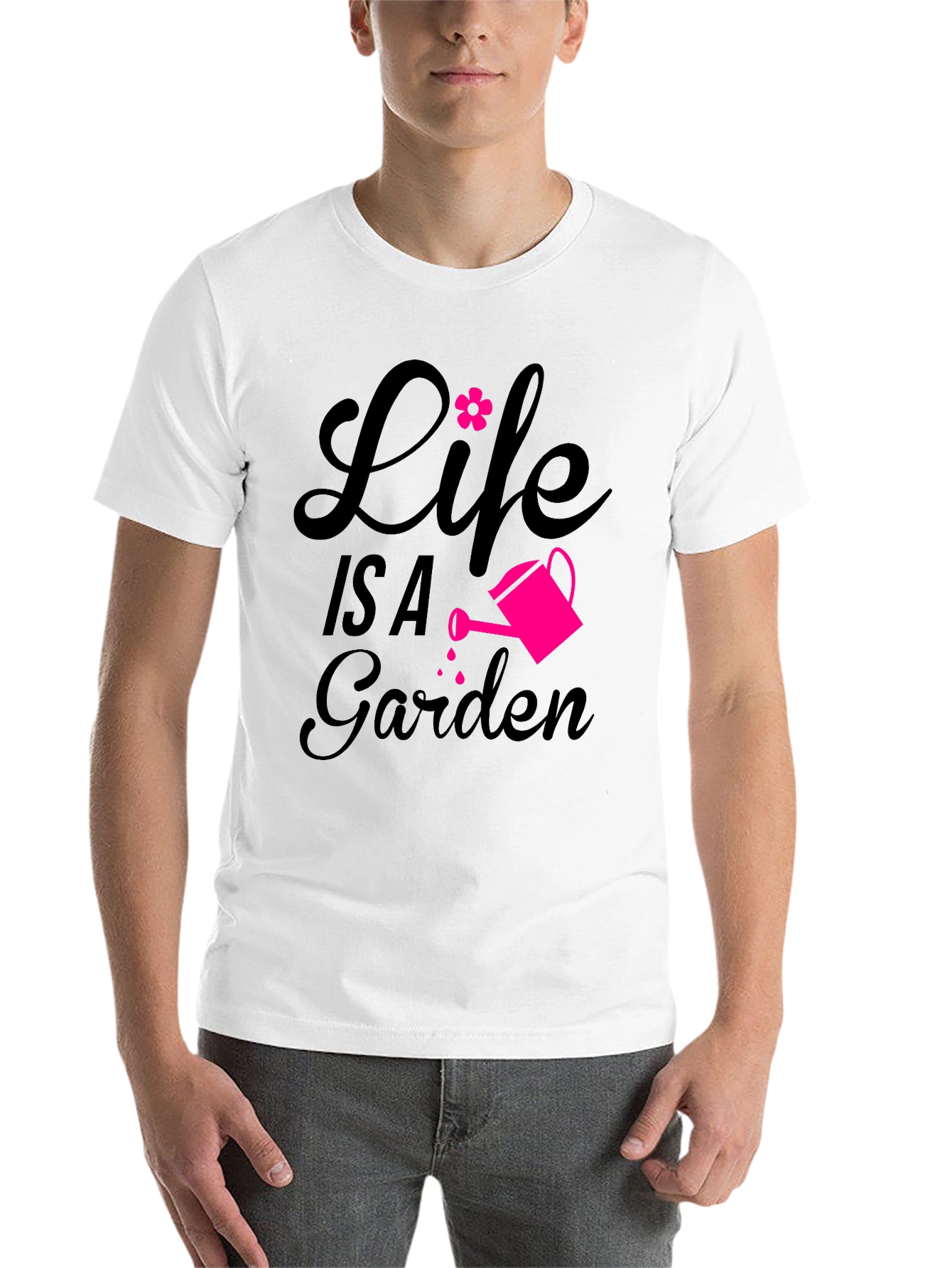 Black Life is a Garden Graphic Tee view 14