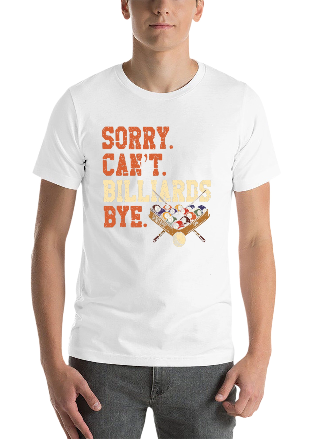 Black Billiards Graphic Tee - Sorry Can't Bye view 14