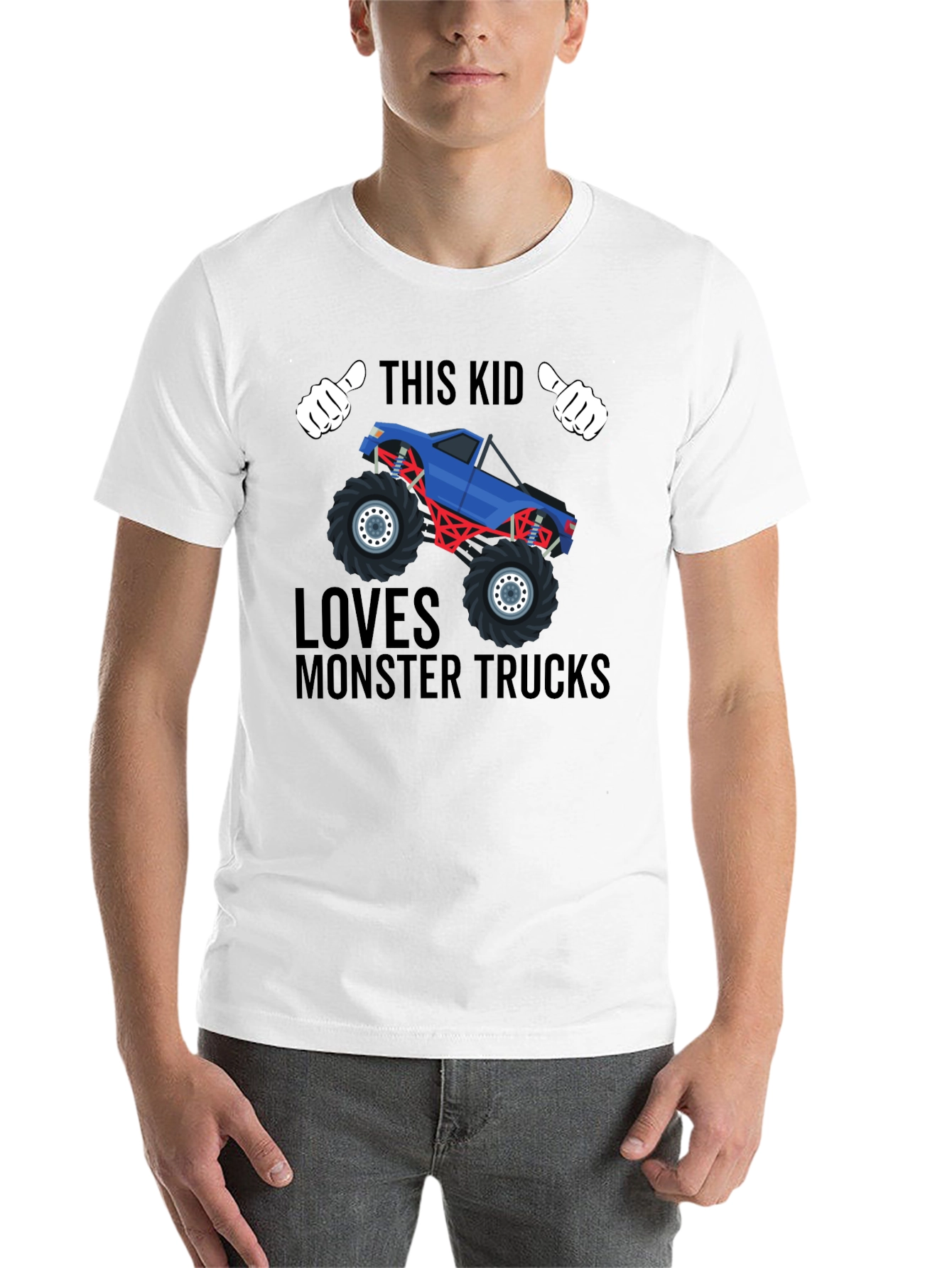 Monster Truck Kid's T-Shirt - 14