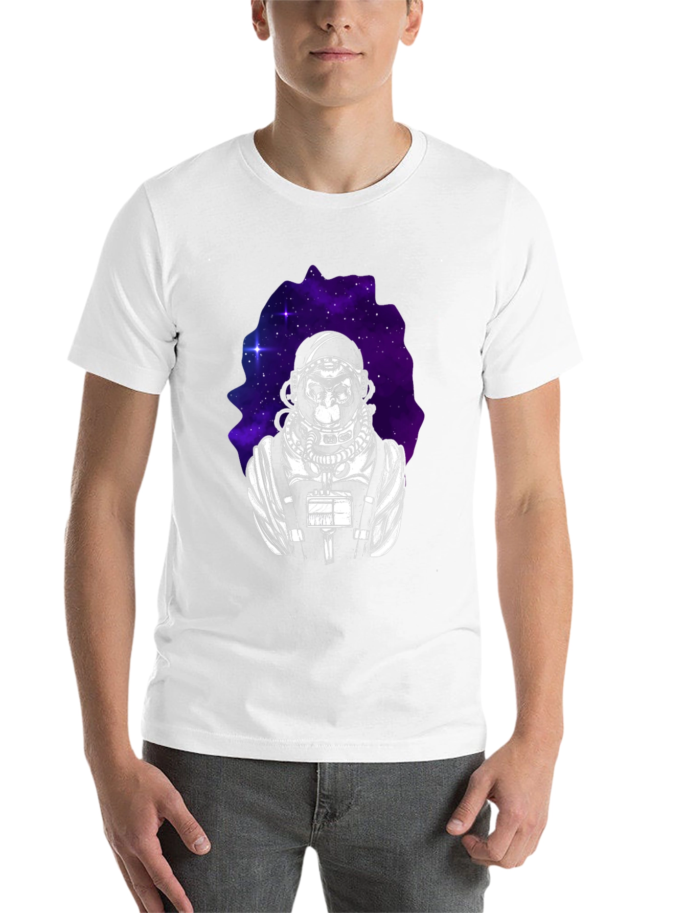 Black Ape Astronaut Graphic Tee - Black view 14