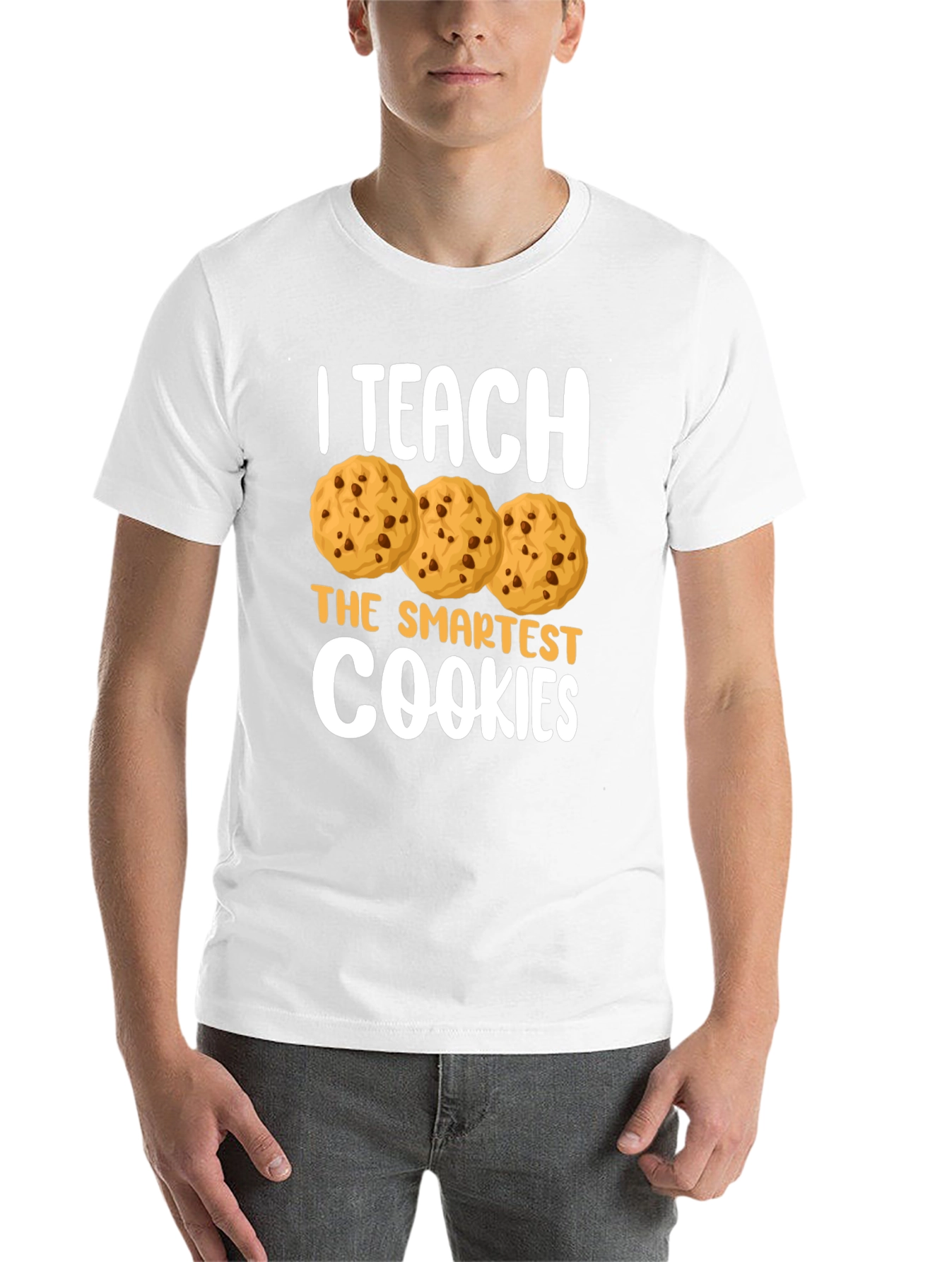 Black I Teach The Smartest Cookies T-Shirt view 14