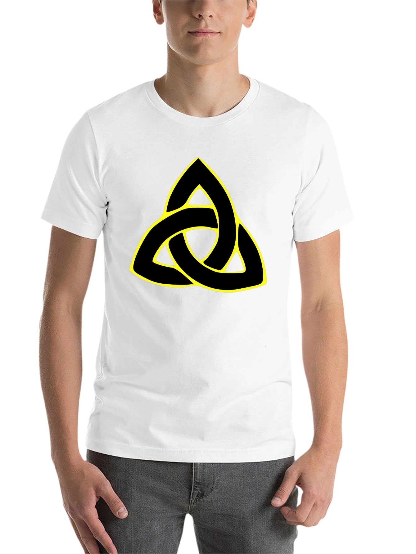 Black Celtic Knot Black T-Shirt view 14