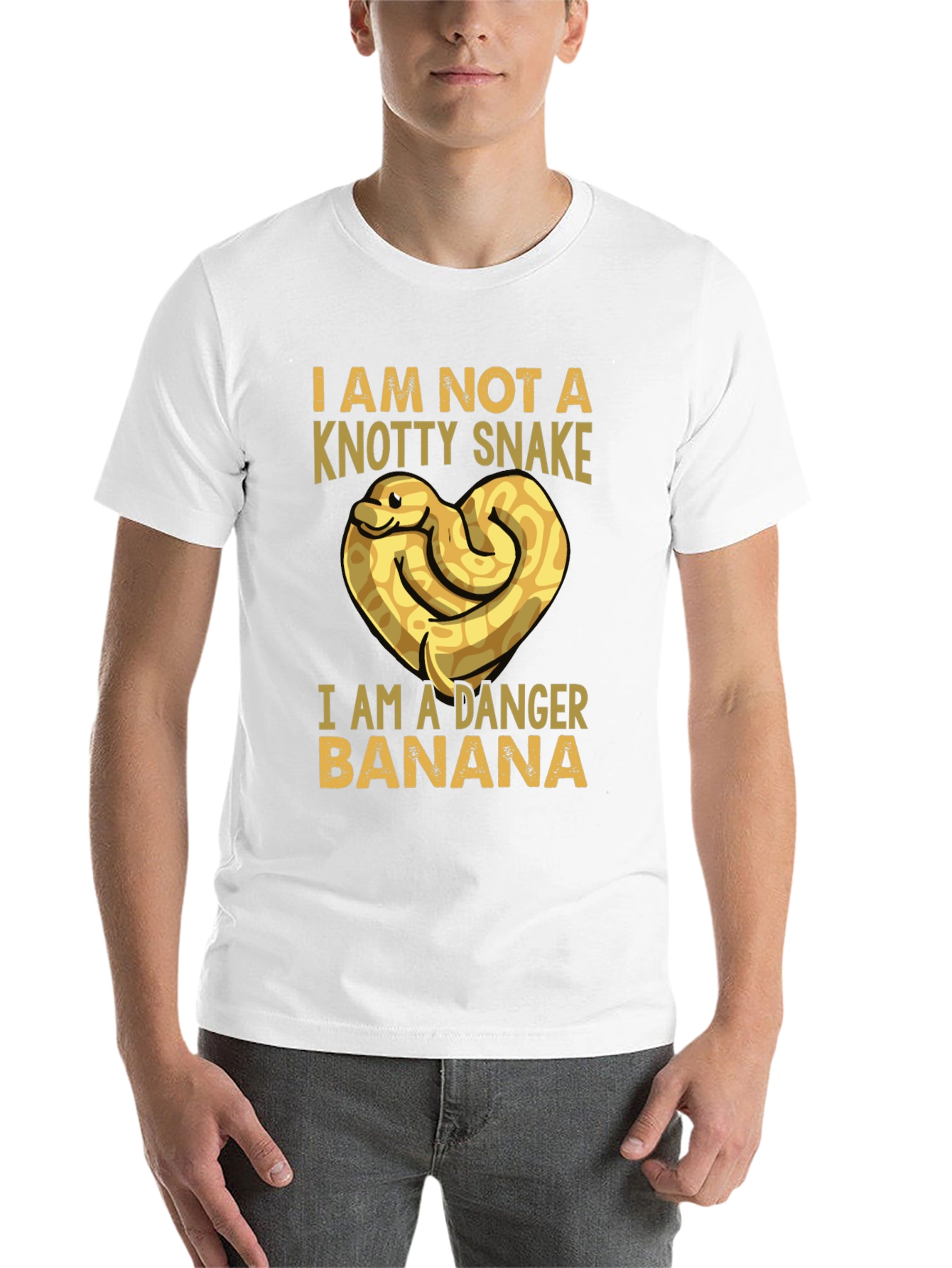 Black Danger Banana Snake T-Shirt - Funny Pet Lover Tee view 14