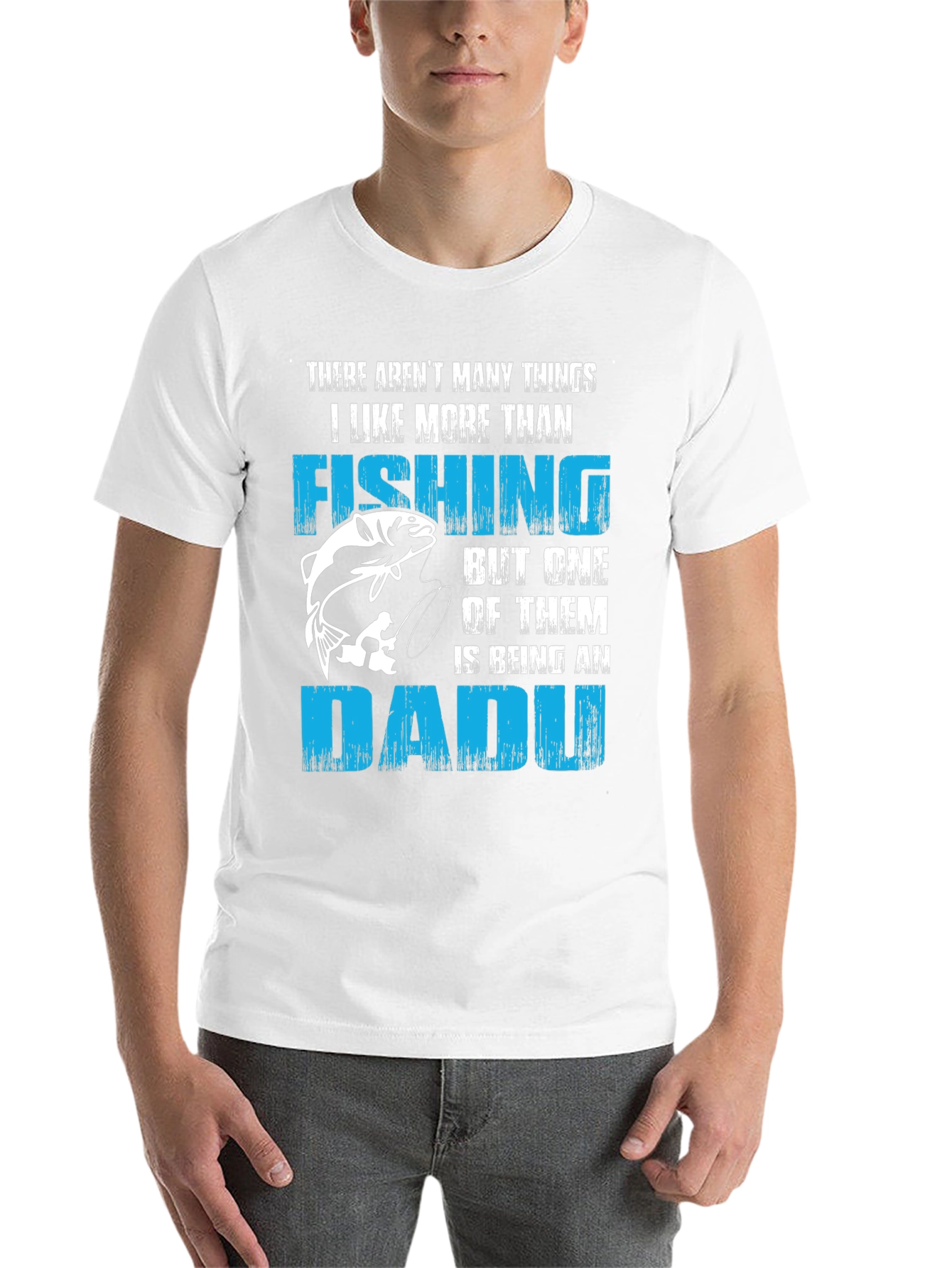 Black Fishing Dad T-Shirt - Perfect Gift for Fishing Lovers view 14