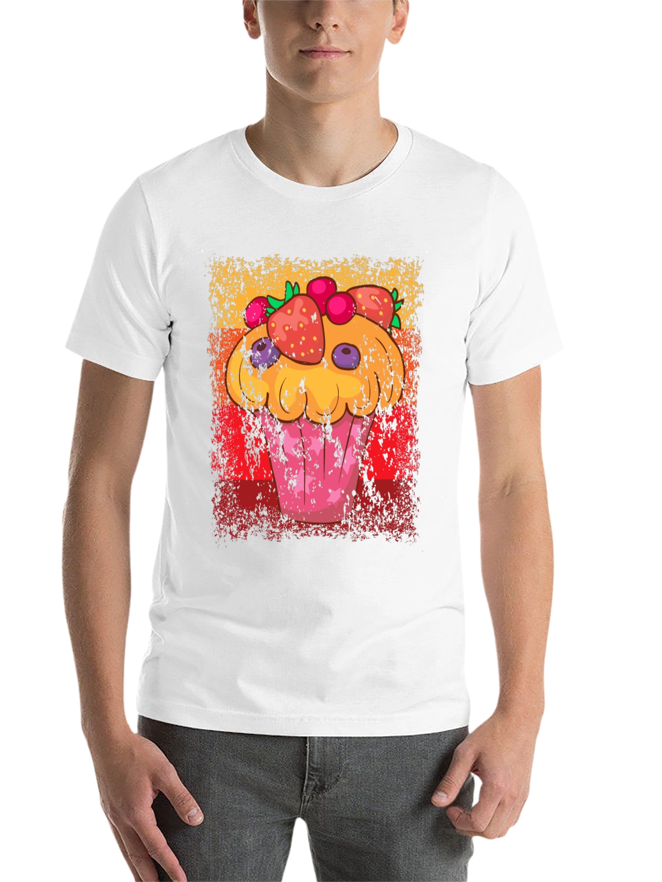 Black Cupcake Graphic T-Shirt - Sweet Treat Fashion view 14