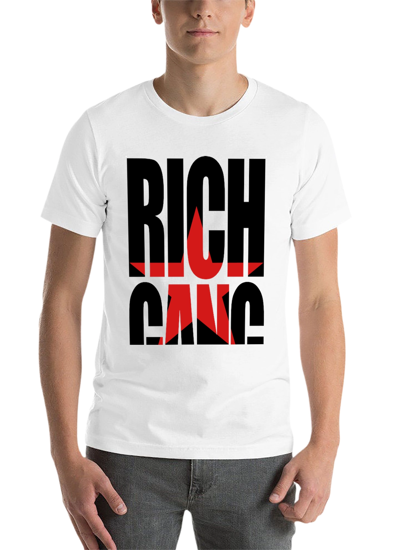 Black Rich Gang Black Graphic T-Shirt view 14