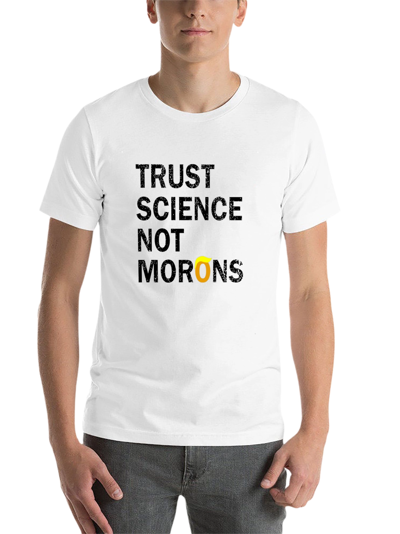 Black Trust Science T-Shirt - Black Graphic Tee view 14