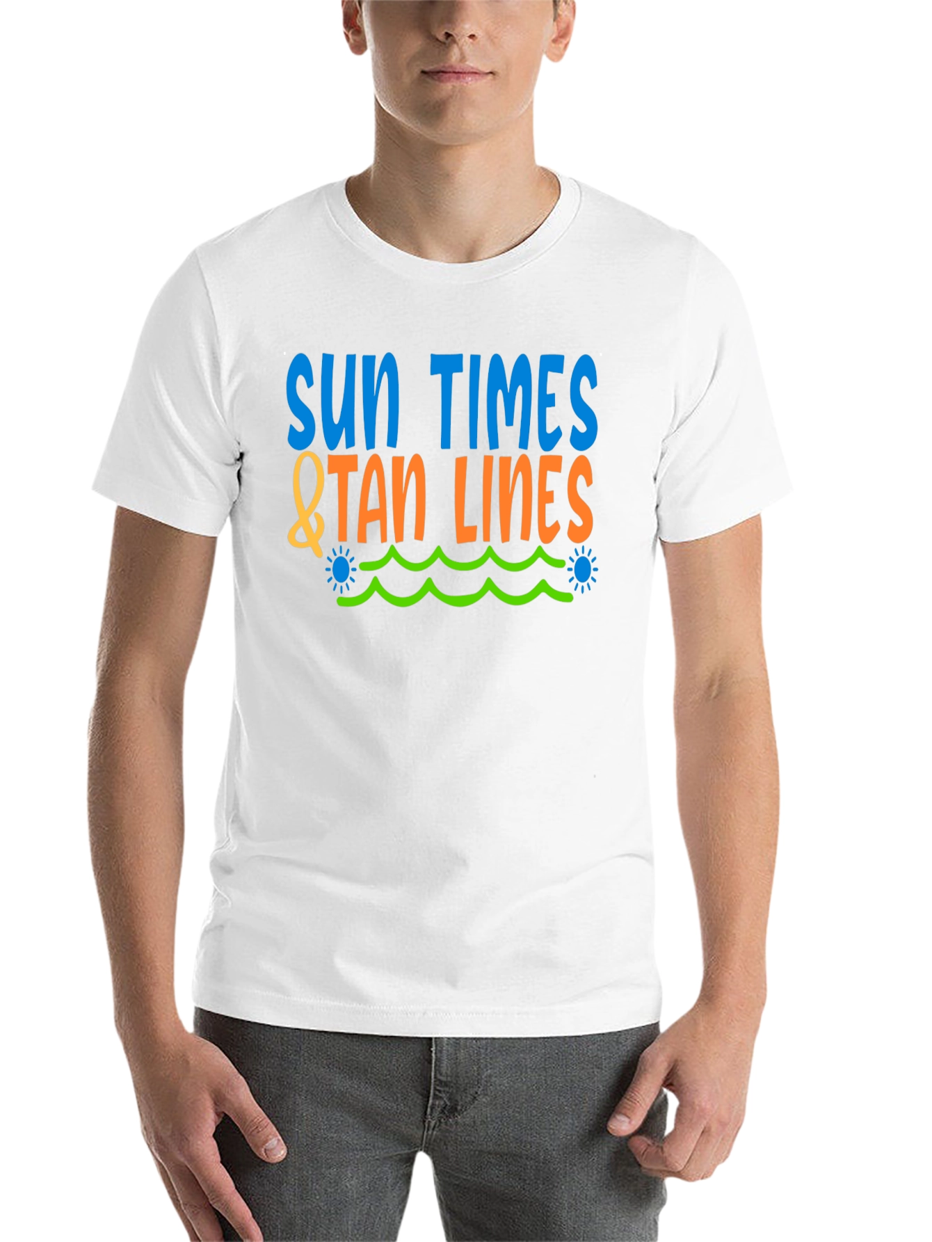 Black Sun Times & Tan Lines Graphic Tee view 14