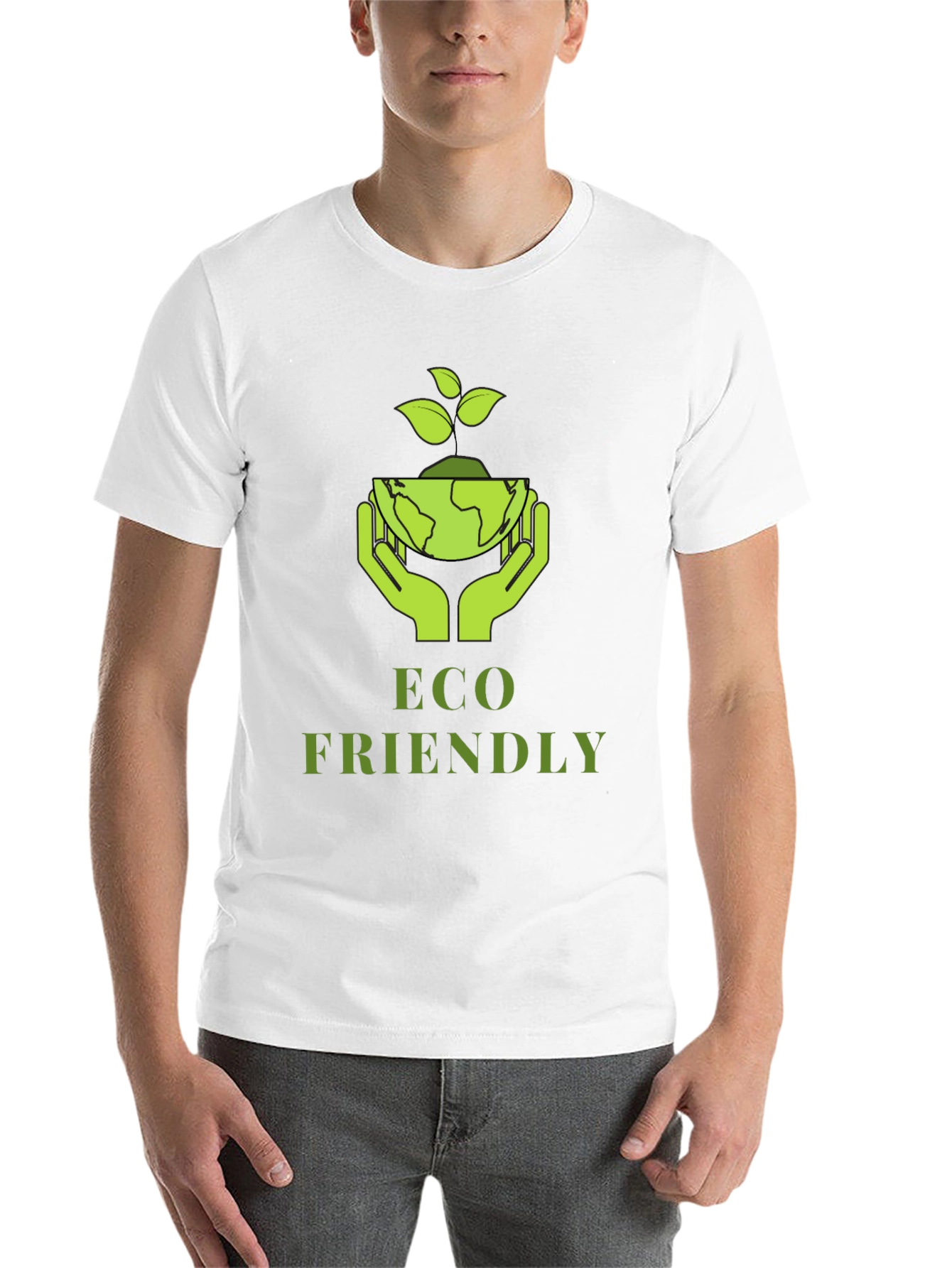 Eco Friendly Graphic Print T-Shirt - 14