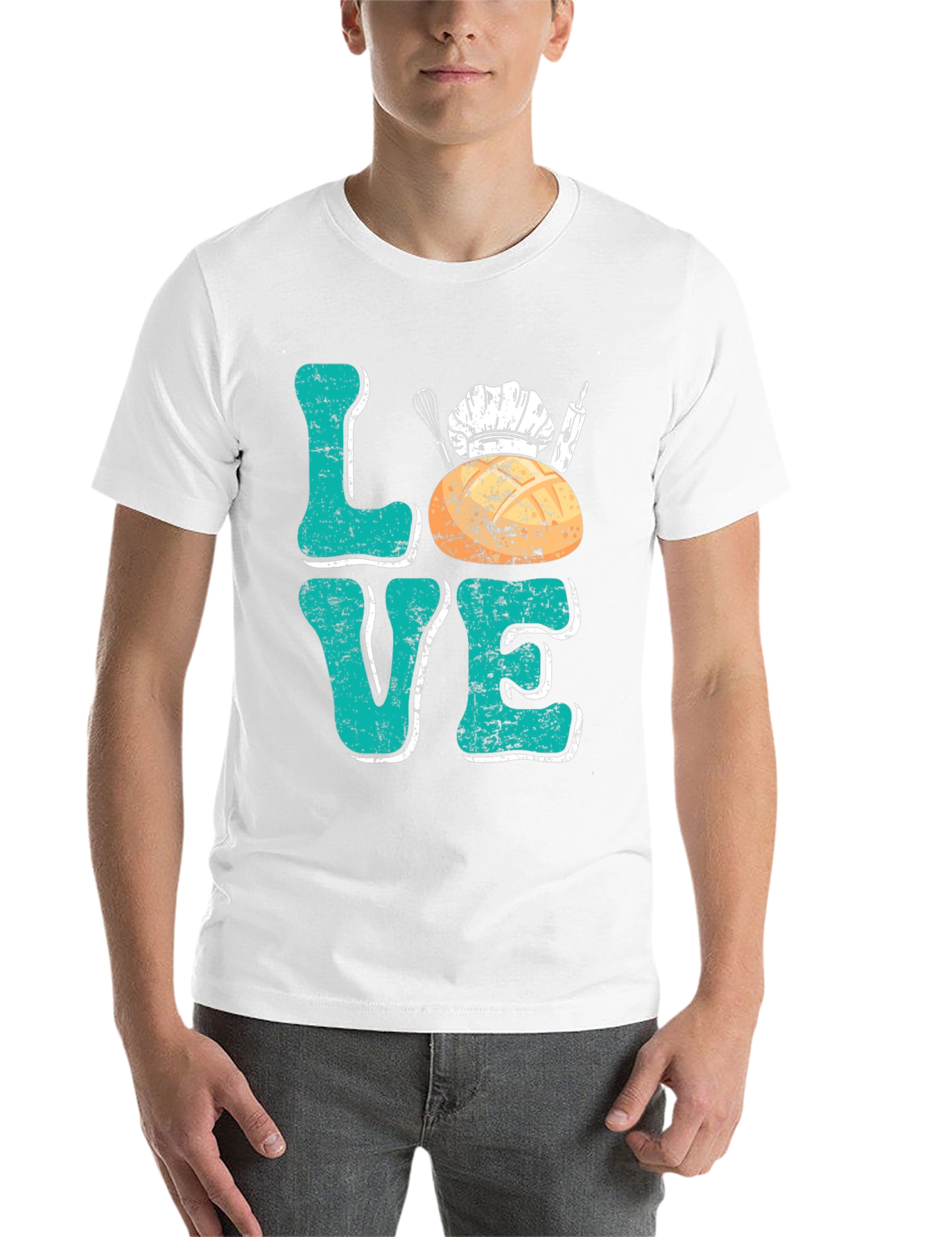 Black Love Baking T-Shirt - Baker Chef Gift Tee view 14