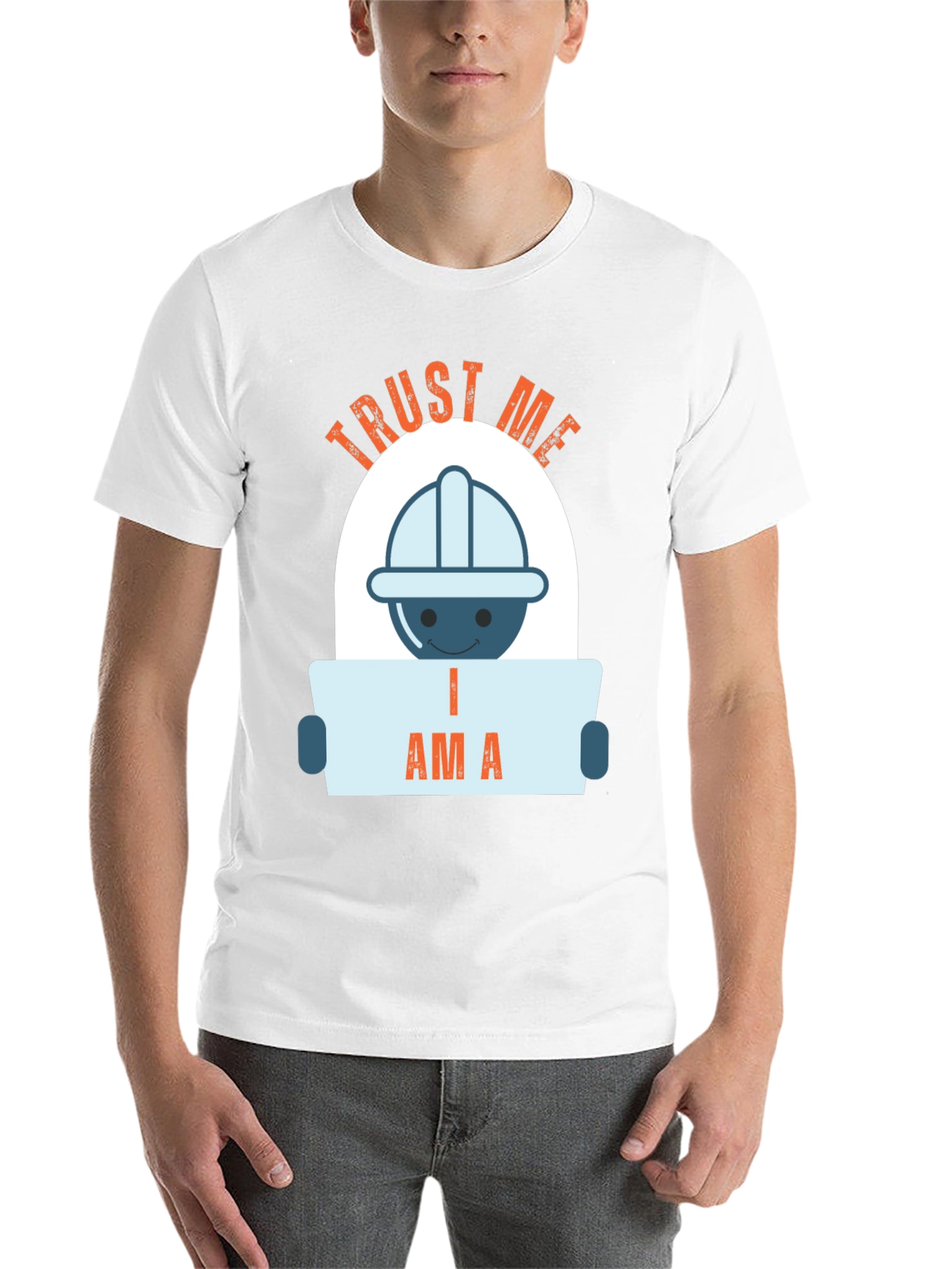 Black Trust Me I Am A Engineer T-Shirt view 14