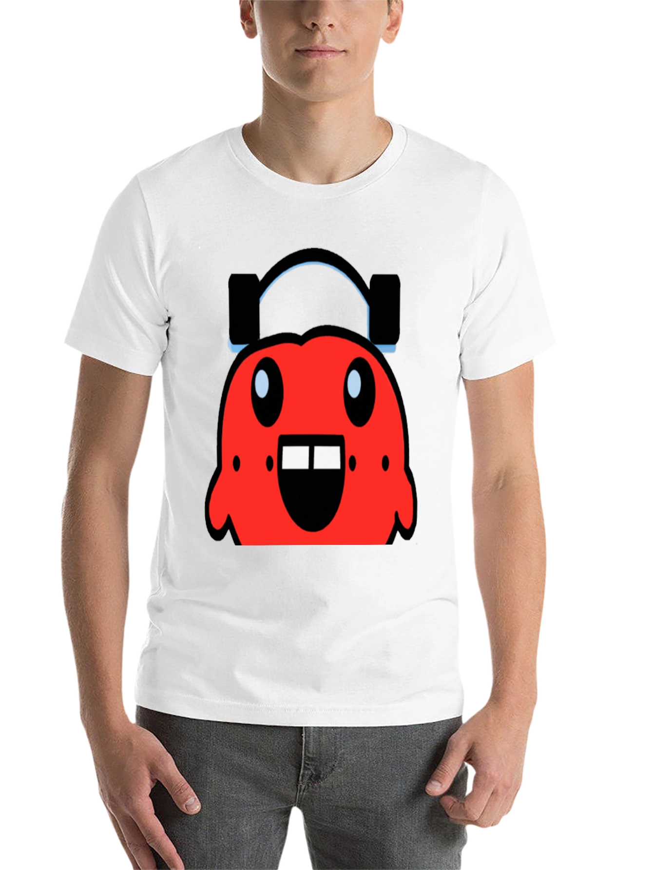 Black Red Monster Graphic Tee view 14