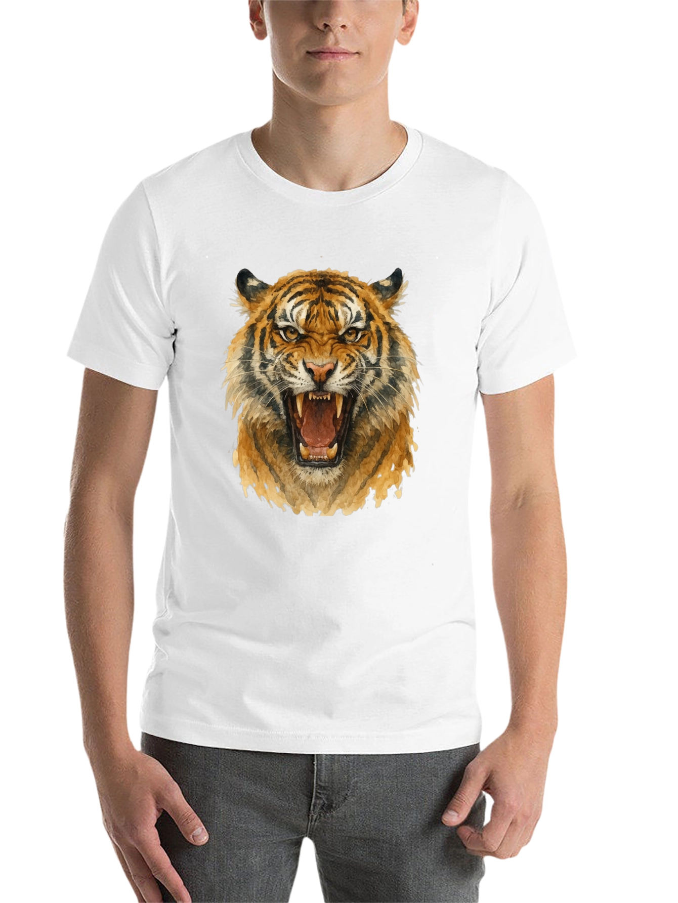 Black Tiger Graphic Tee - Fierce Style view 14