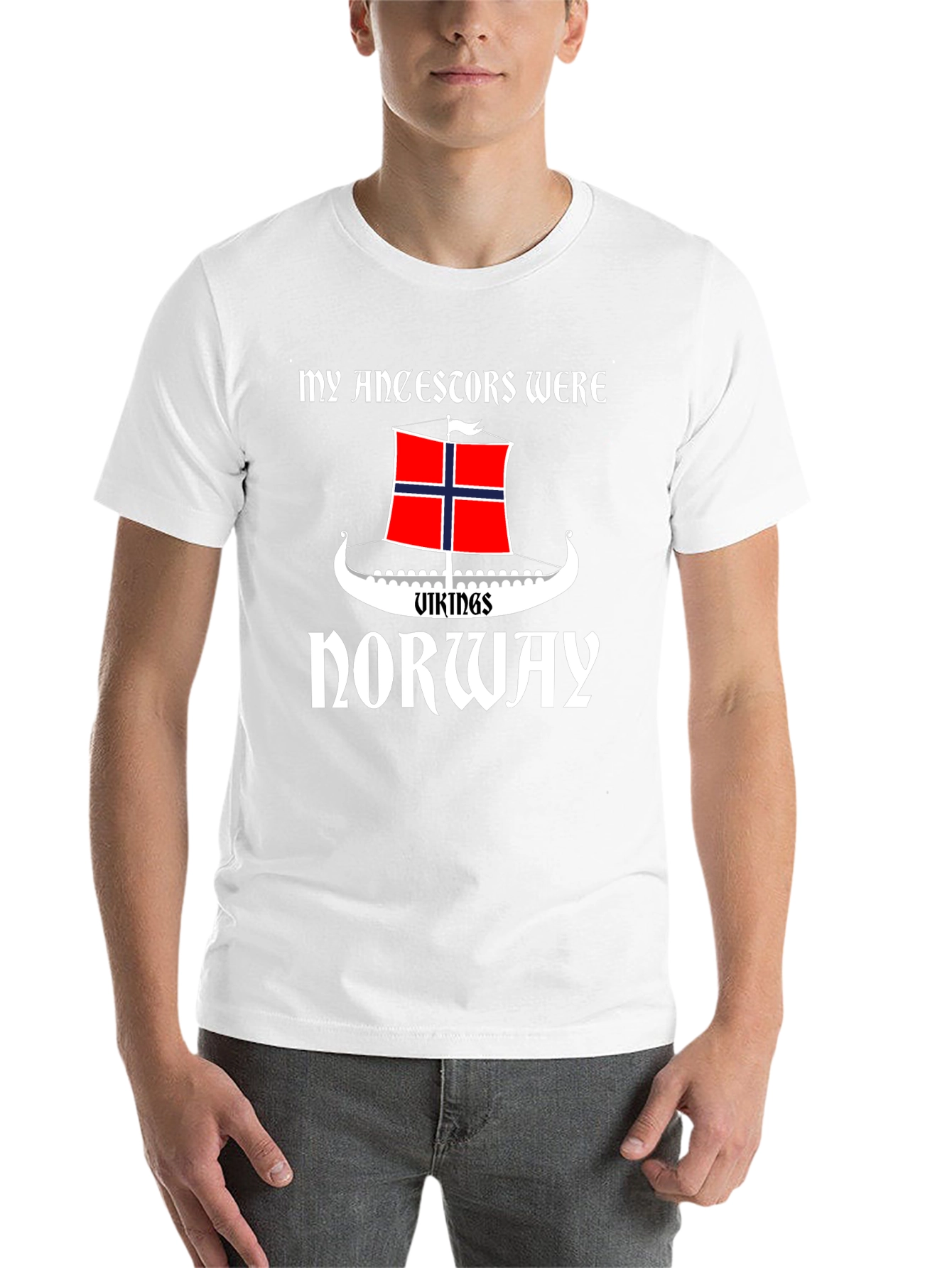 Black Vikings of Norway T-Shirt view 14