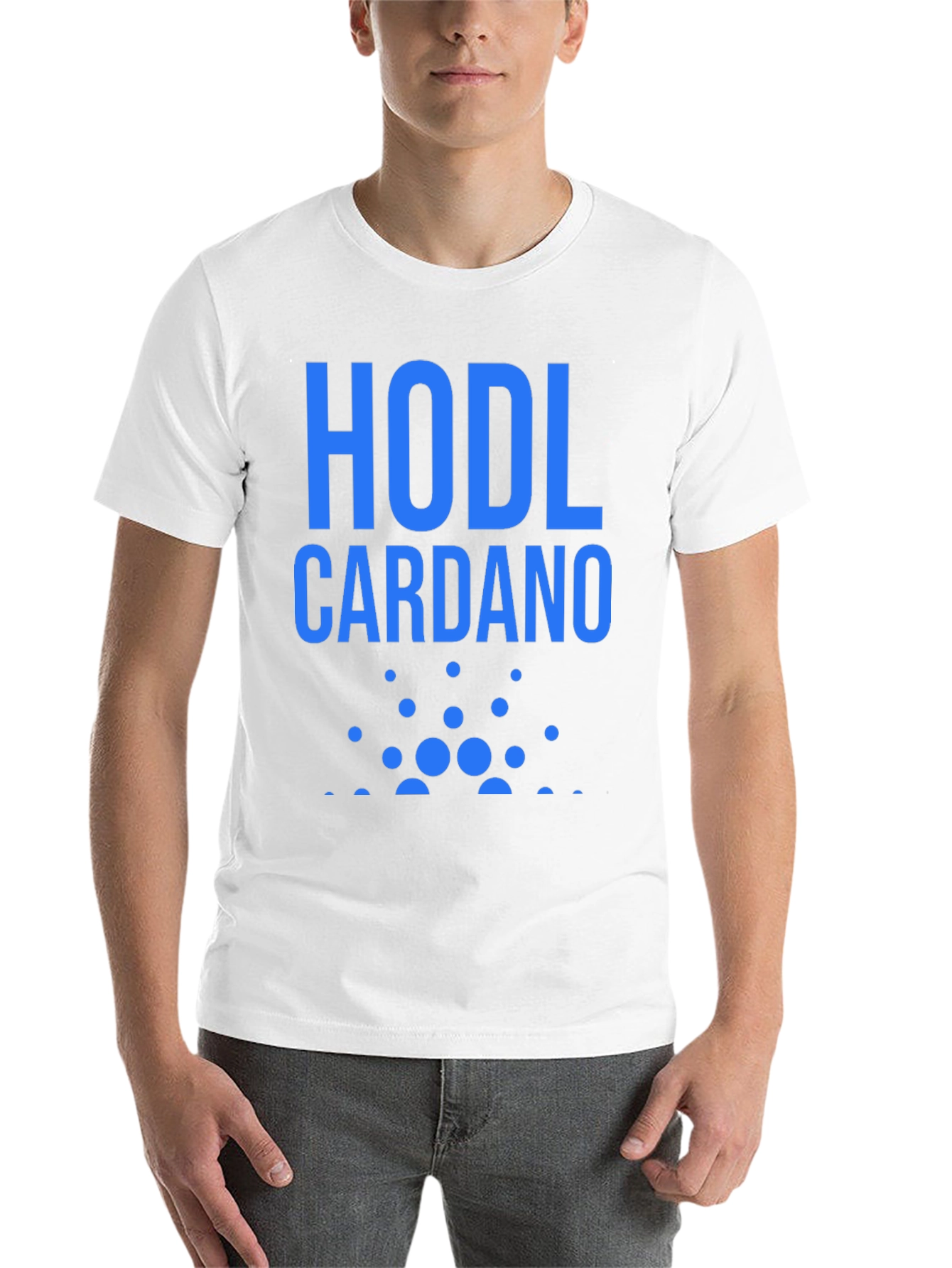 Black HODL Cardano Crypto T-Shirt - Black view 14