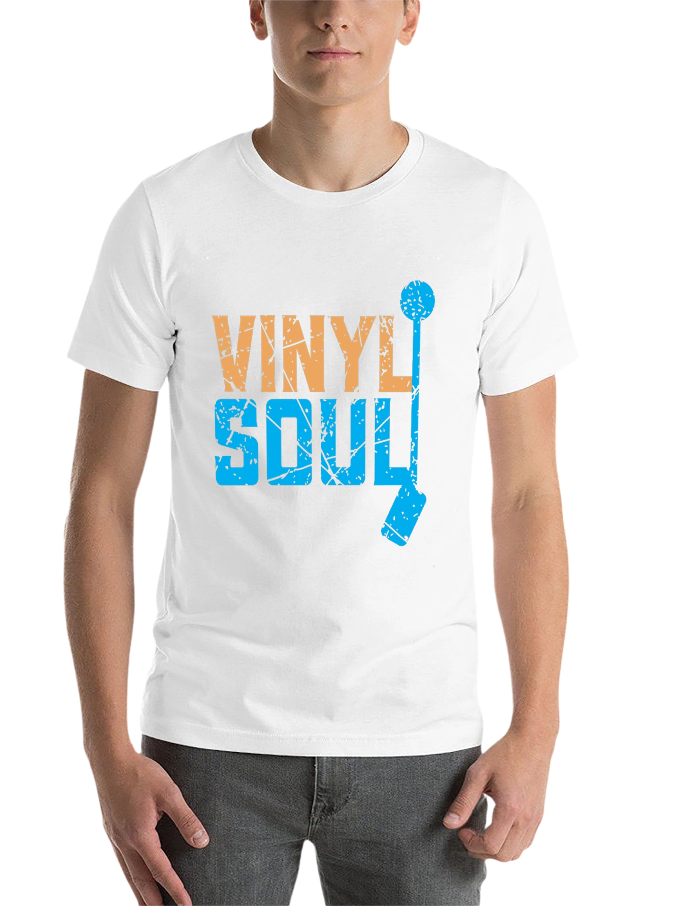 Black Vinyl Soul Graphic T-Shirt view 14