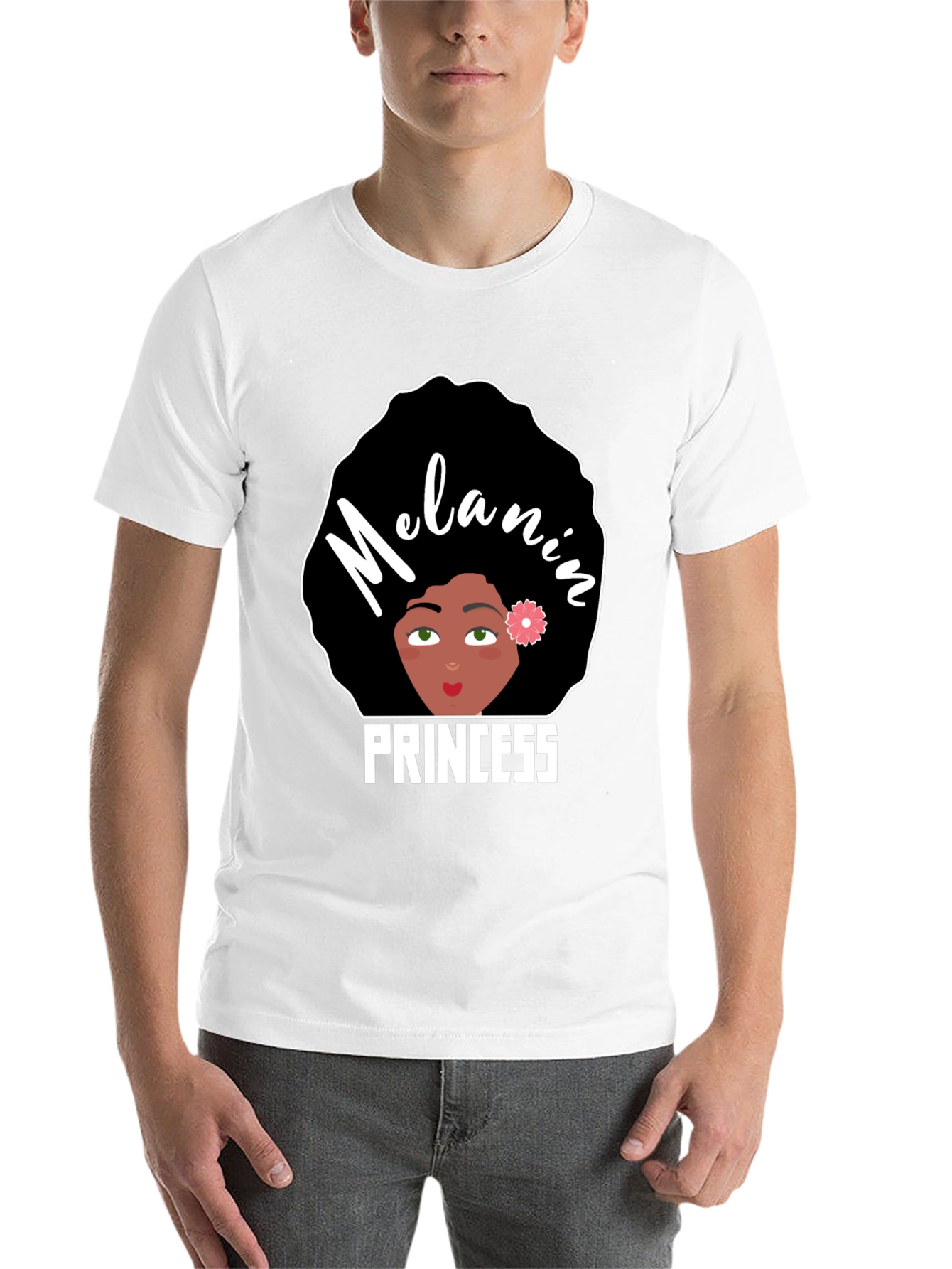Black Melanin Princess Graphic Tee - Black Pride view 14