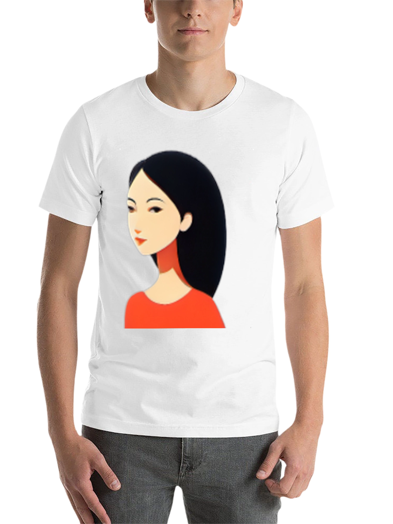 Black Anime Graphic Tee - Stylish Black T-Shirt view 14