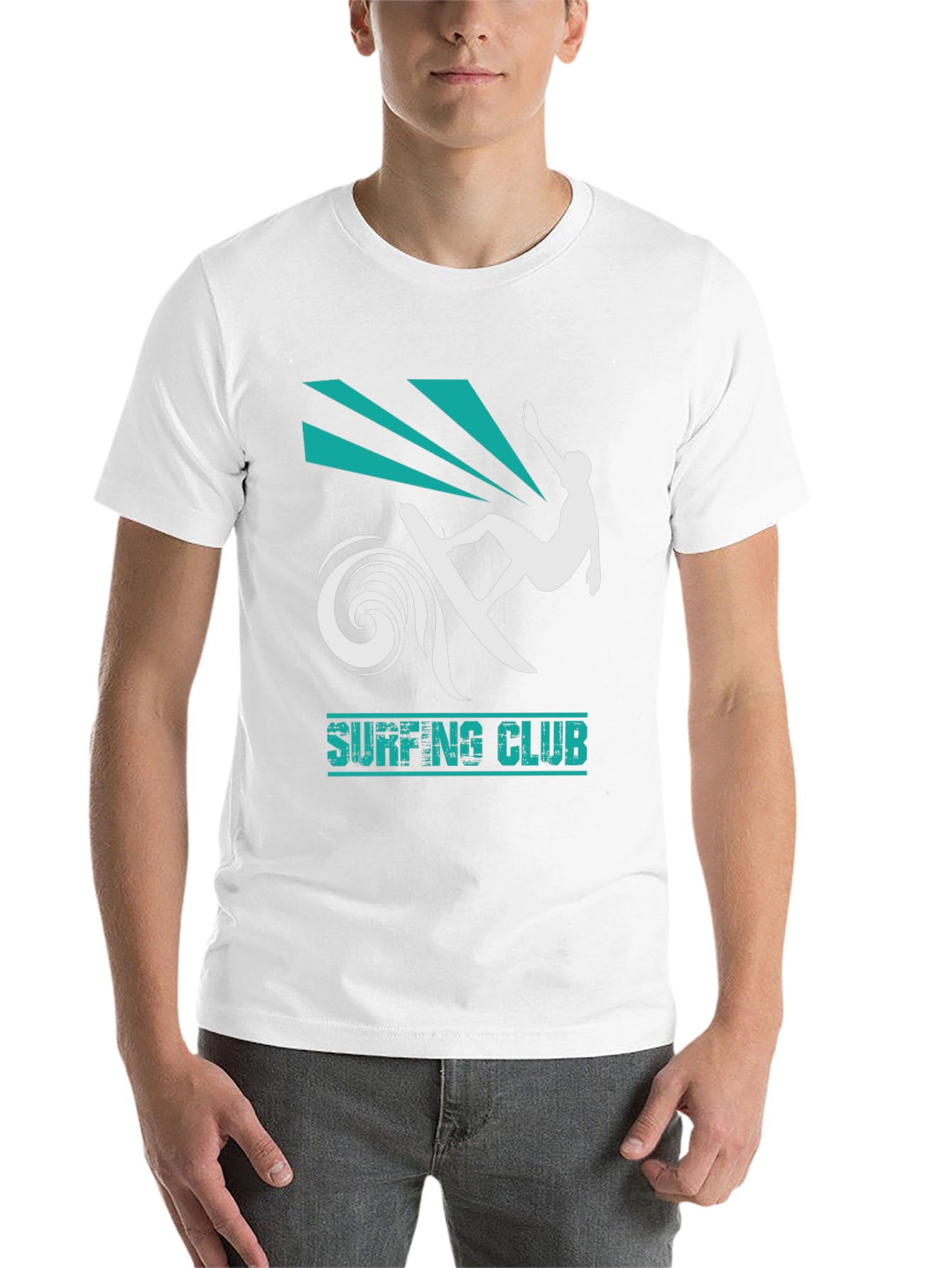 Black Surfing Club Black T-Shirt view 14