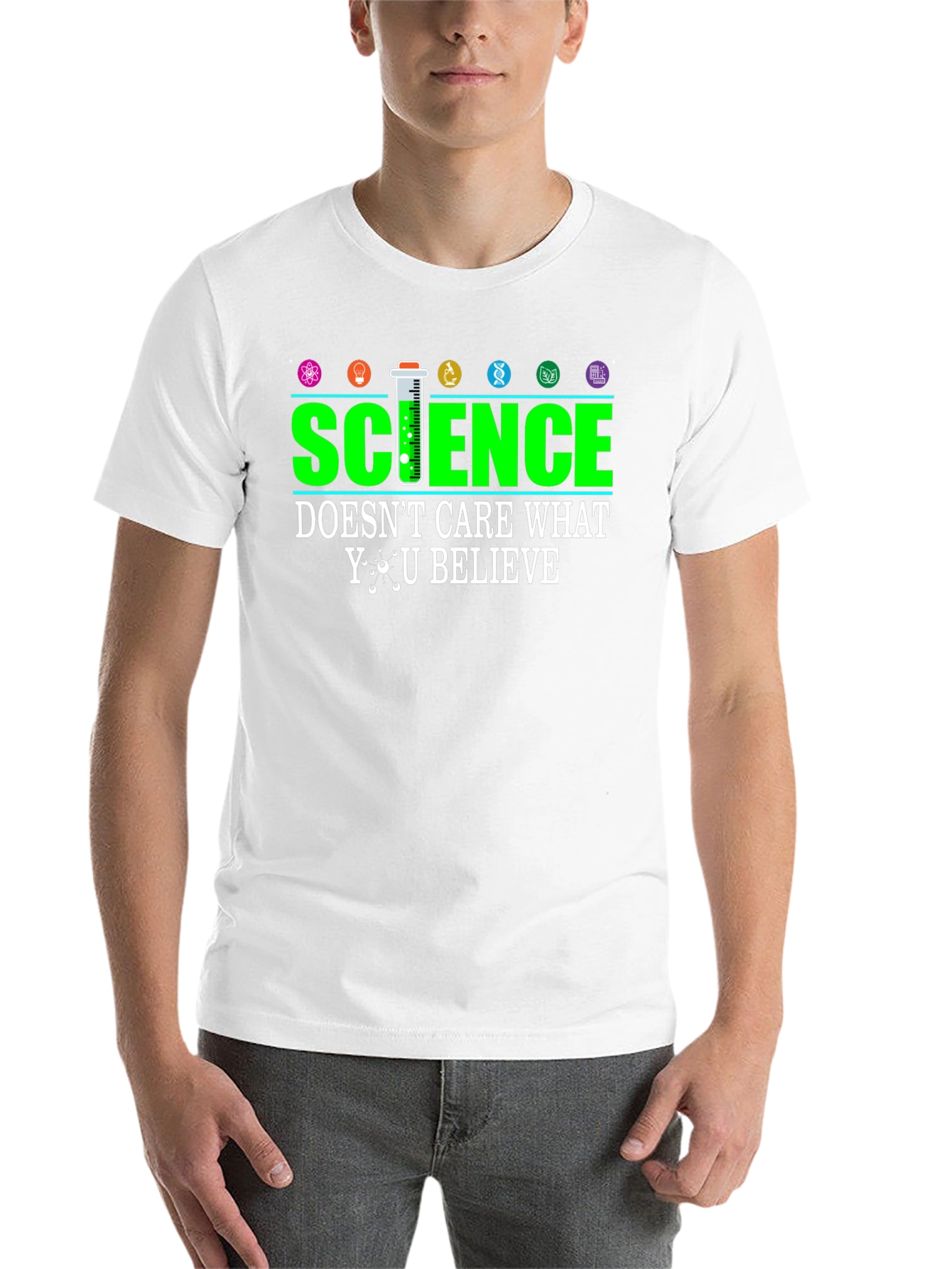 Black Science T-Shirt - Doesn't Care What You Believe view 14