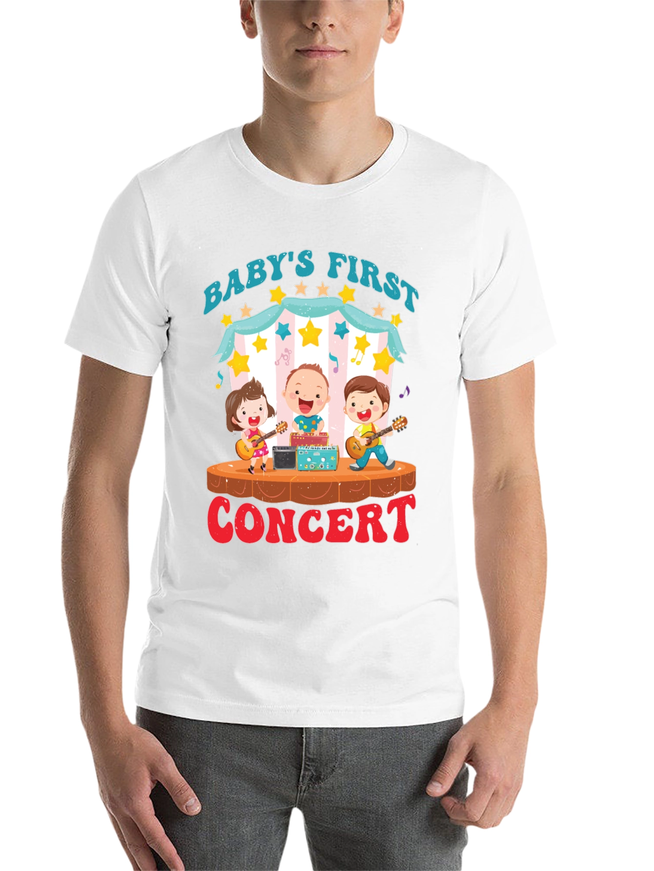 Black Baby's First Concert Graphic Tee view 14