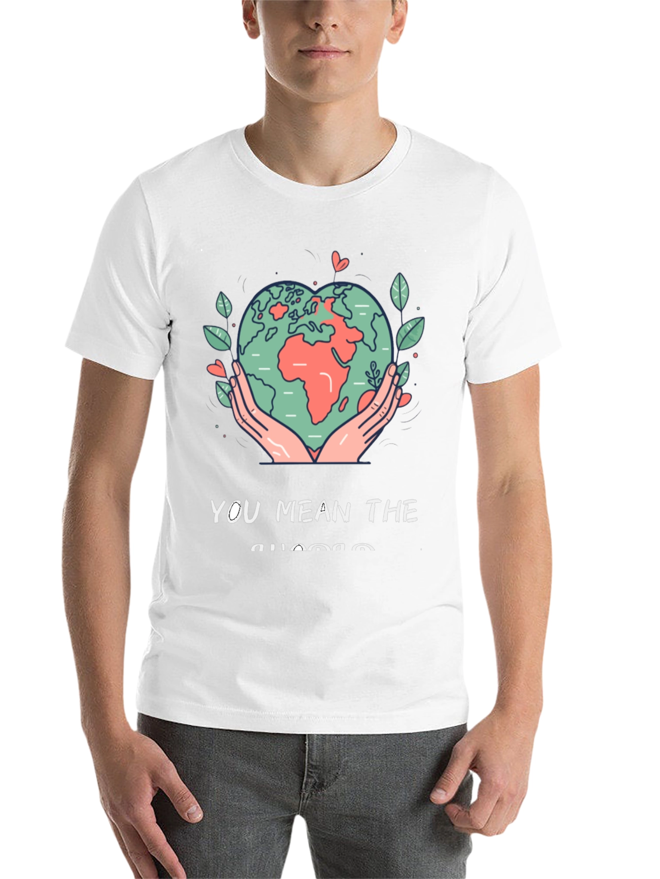 Black Earth Heart Graphic Tee - You Mean the World view 14