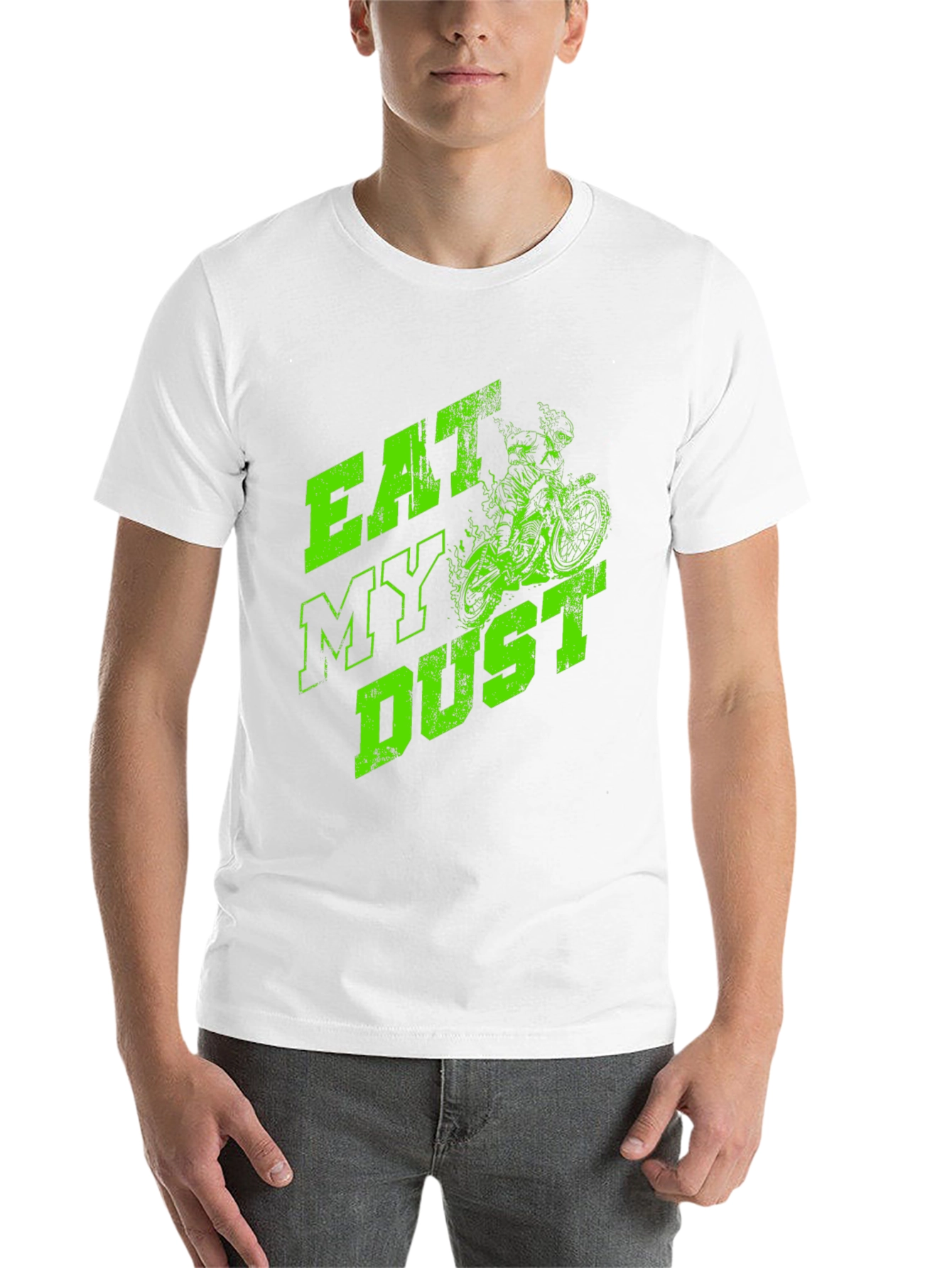 Eat My Dust Graphic Tee - Dirt Bike Design - 14
