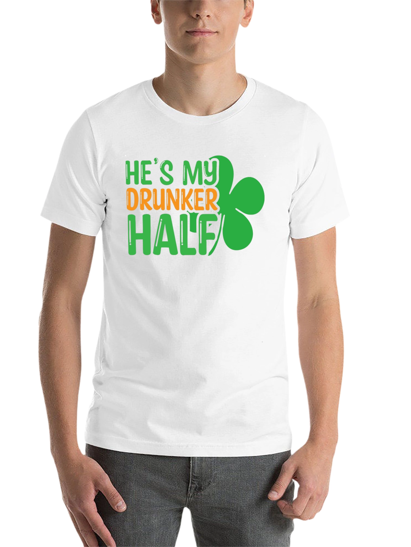 He's My Drunker Half St. Patrick's Day Graphic Tee - 14
